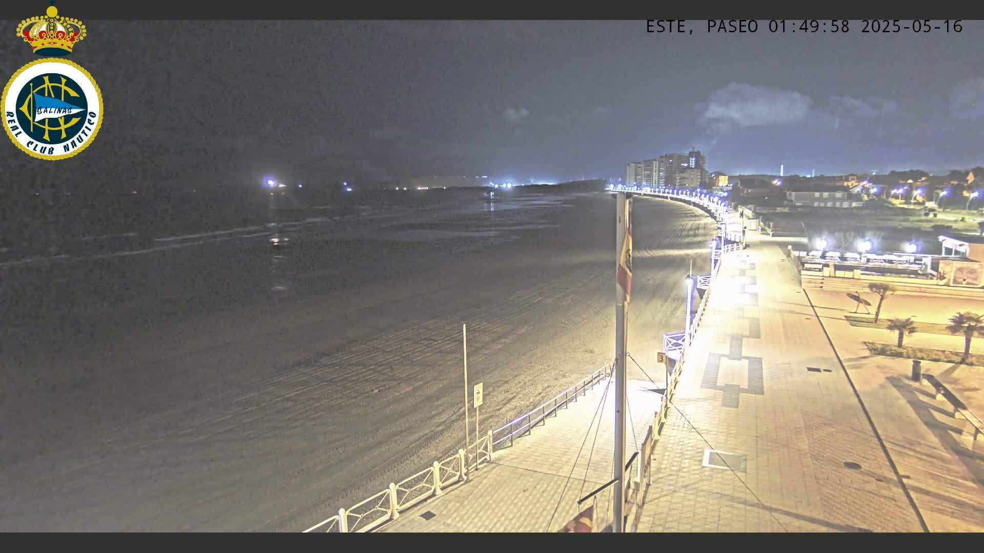 East Playa de Salinas Beach Live Cam - Avilés, Asturias, Spain
