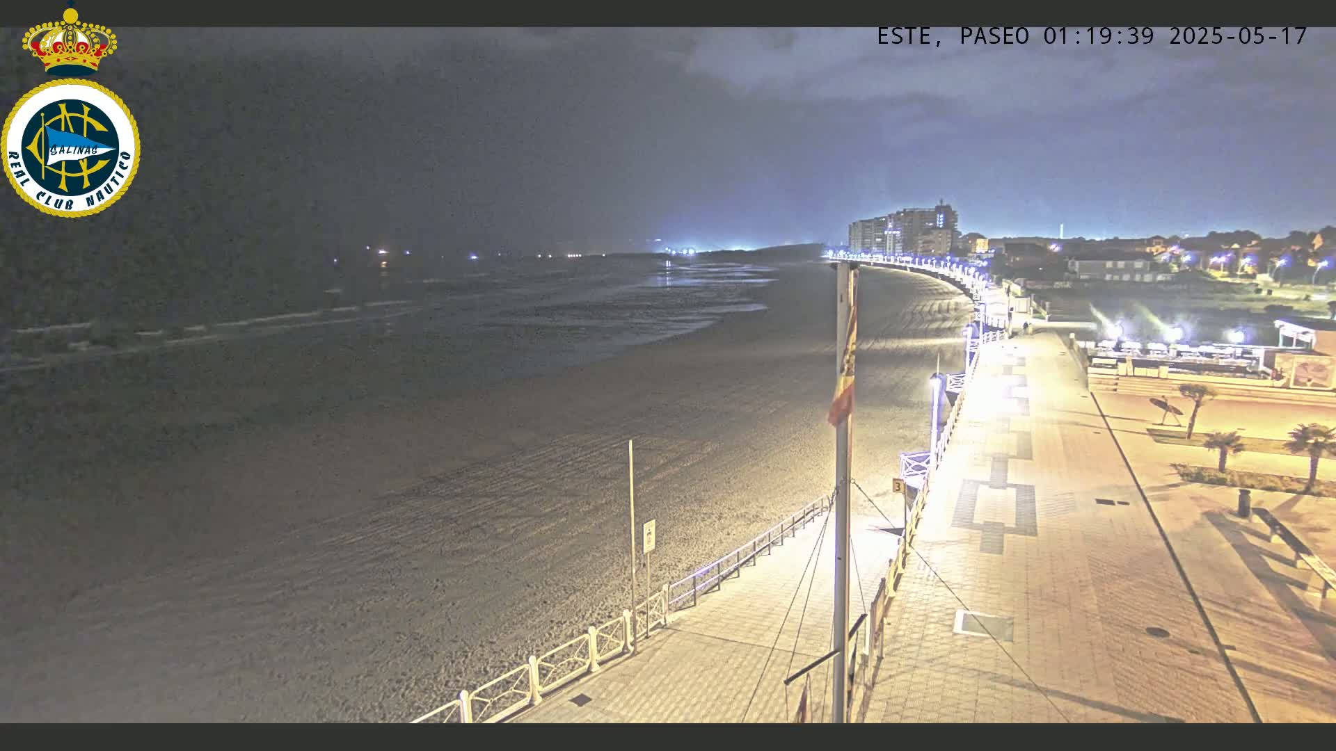 East Playa de Salinas Beach Live Cam - Avilés, Asturias, Spain