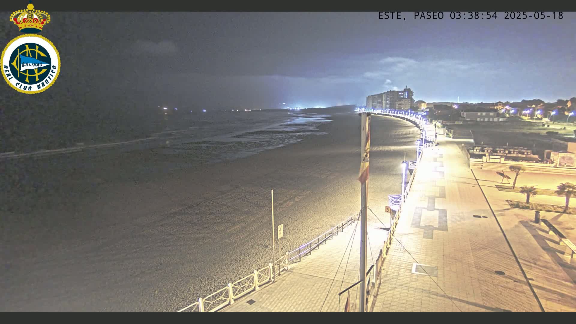 East Playa de Salinas Beach Live Cam - Avilés, Asturias, Spain