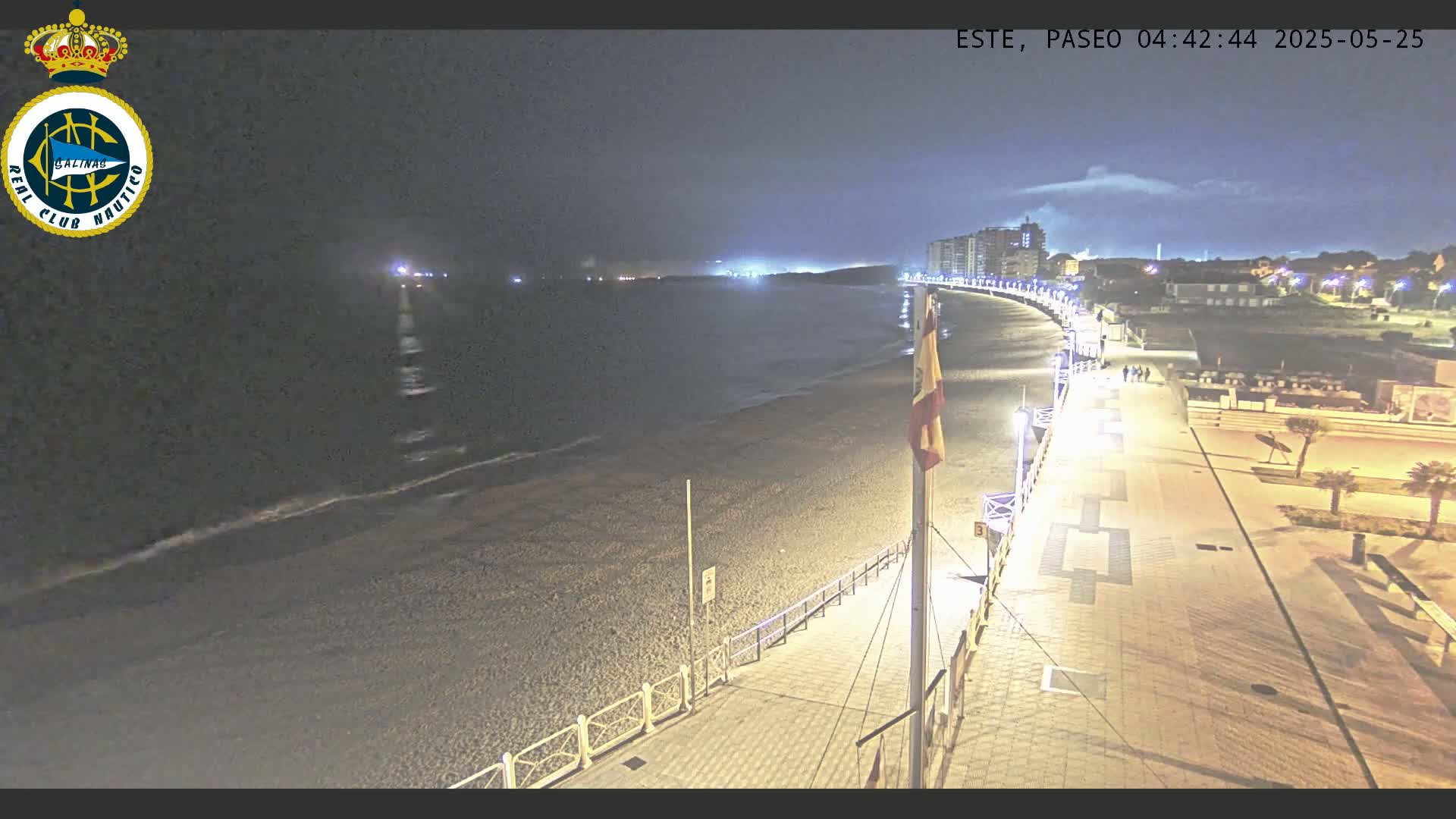 East Playa de Salinas Beach Live Cam - Avilés, Asturias, Spain