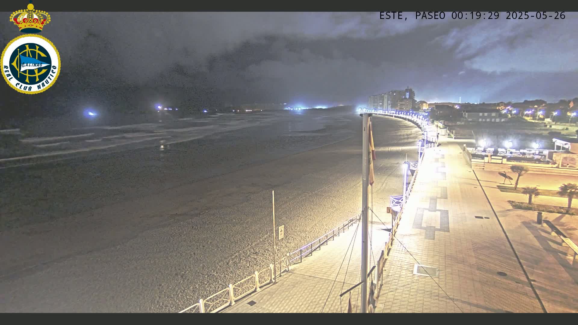 East Playa de Salinas Beach Live Cam - Avilés, Asturias, Spain