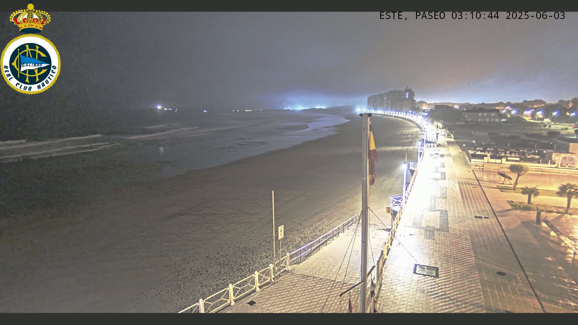 East Playa de Salinas Beach Live Cam - Avilés, Asturias, Spain