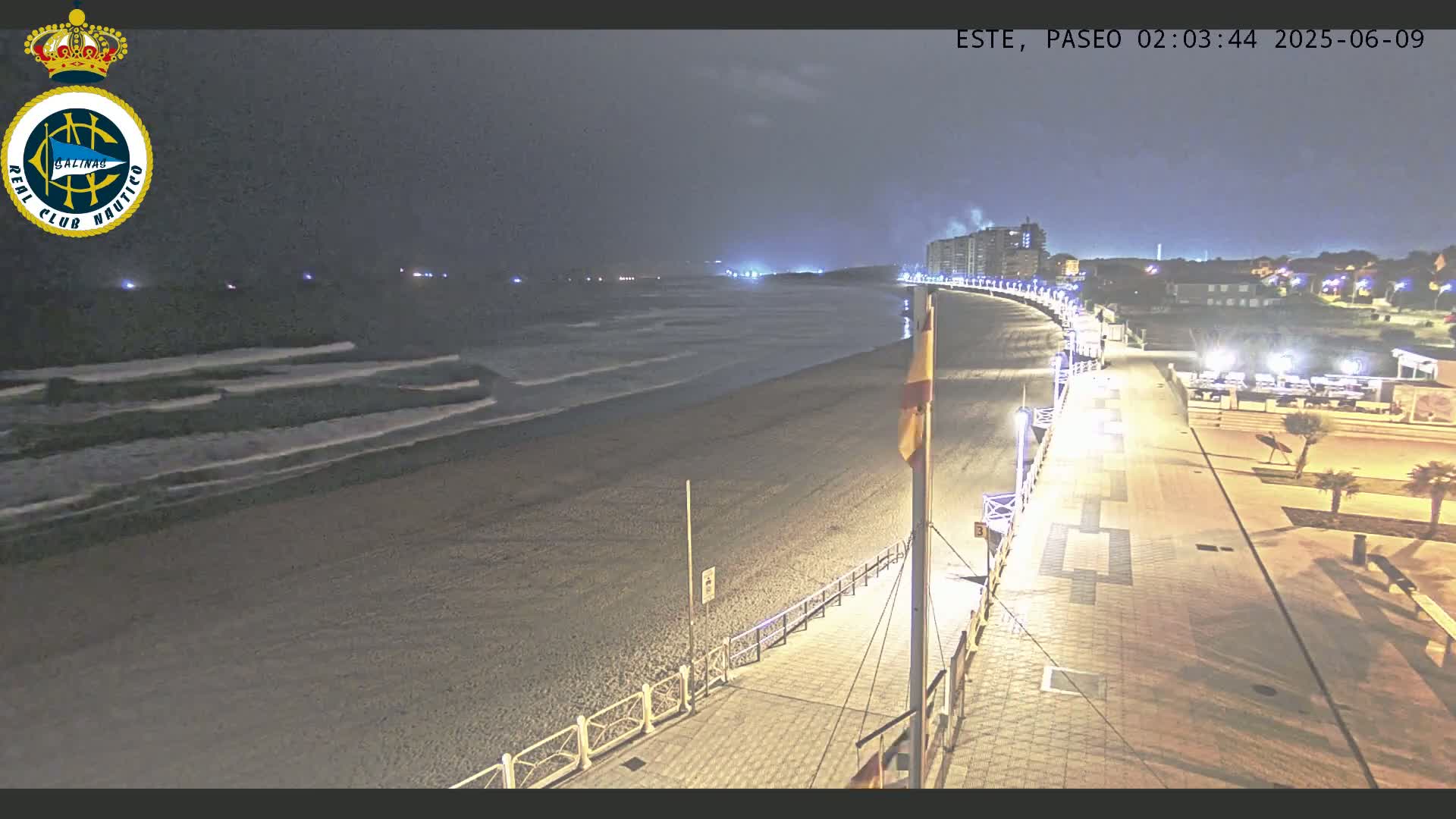 East Playa de Salinas Beach Live Cam - Avilés, Asturias, Spain