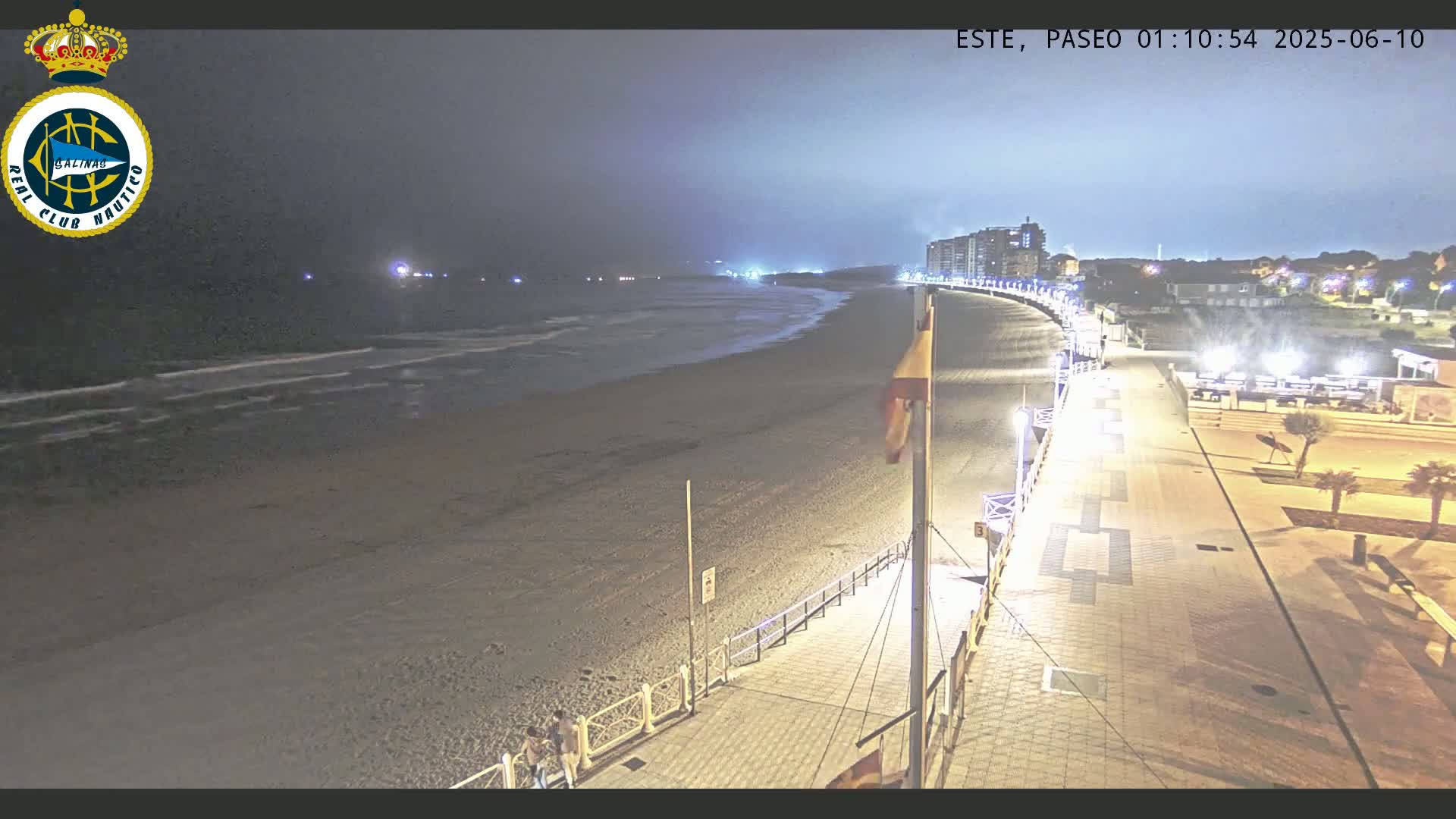 East Playa de Salinas Beach Live Cam - Avilés, Asturias, Spain