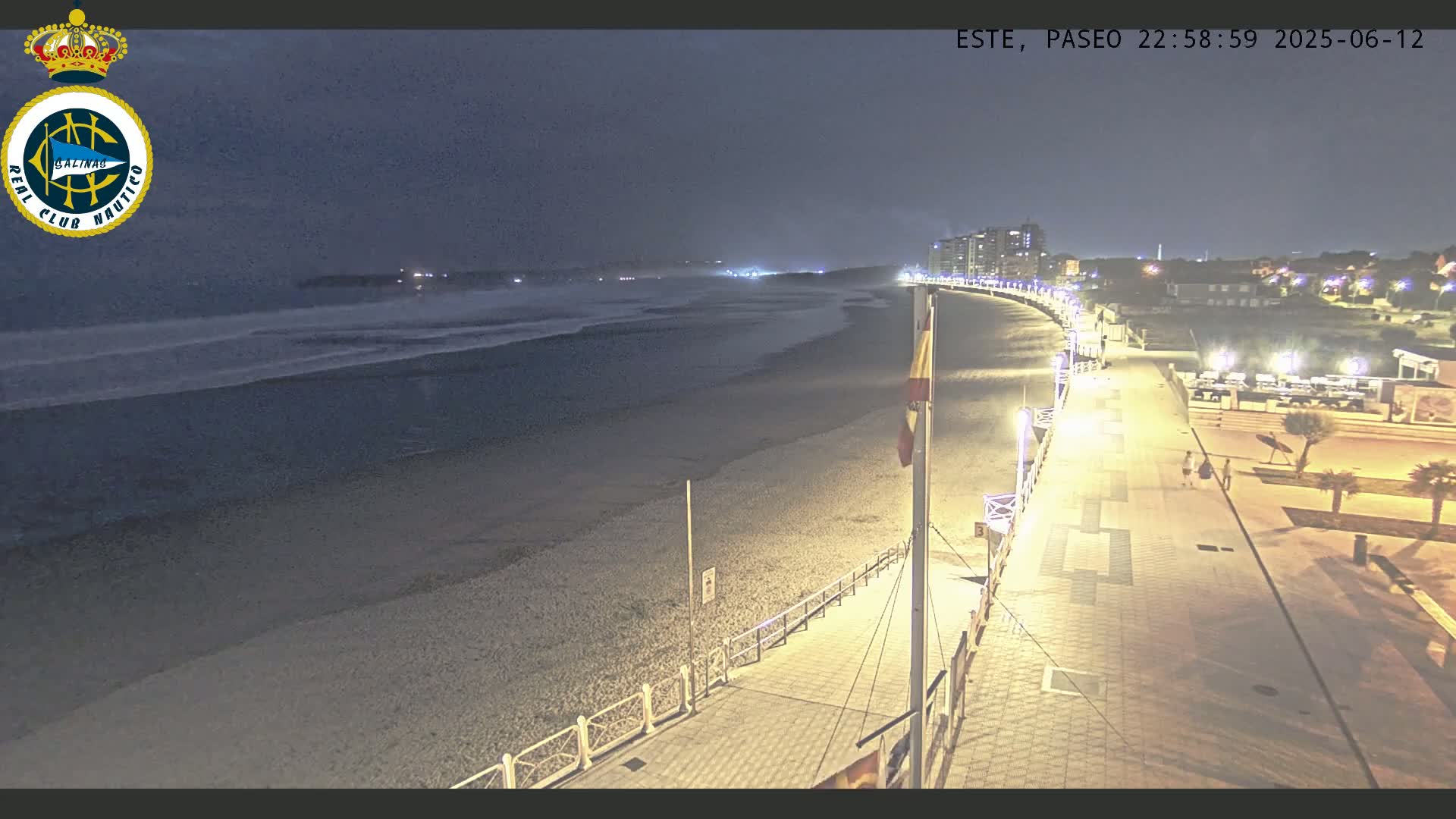 East Playa de Salinas Beach Live Cam - Avilés, Asturias, Spain