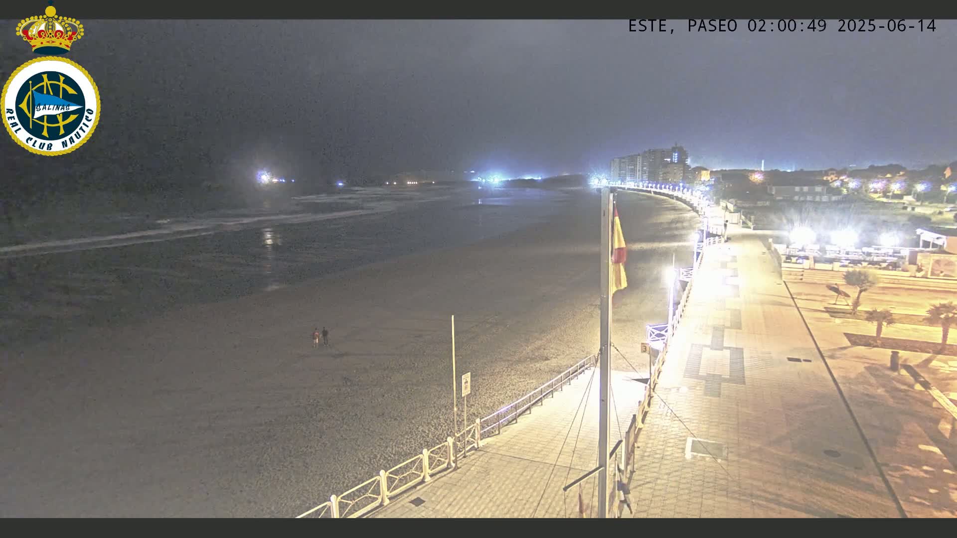 East Playa de Salinas Beach Live Cam - Avilés, Asturias, Spain