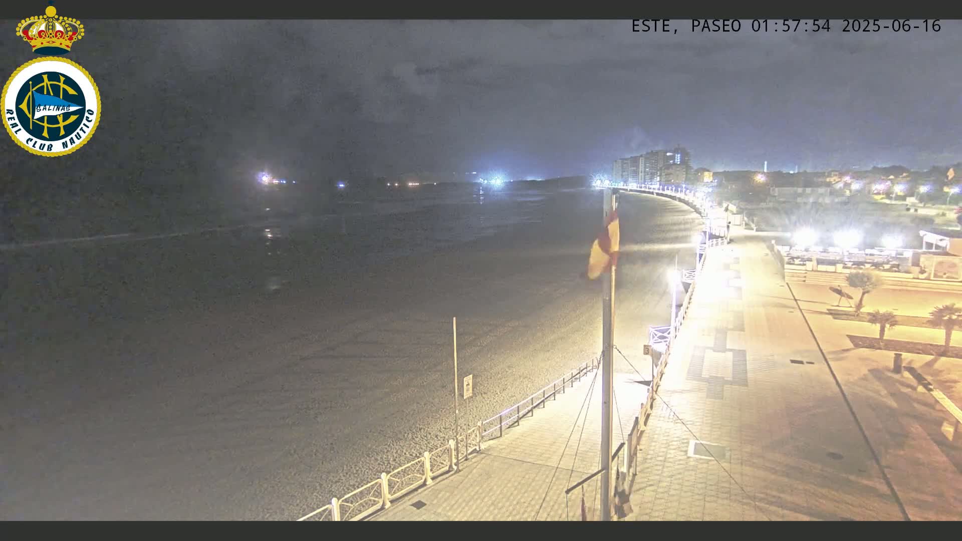 East Playa de Salinas Beach Live Cam - Avilés, Asturias, Spain
