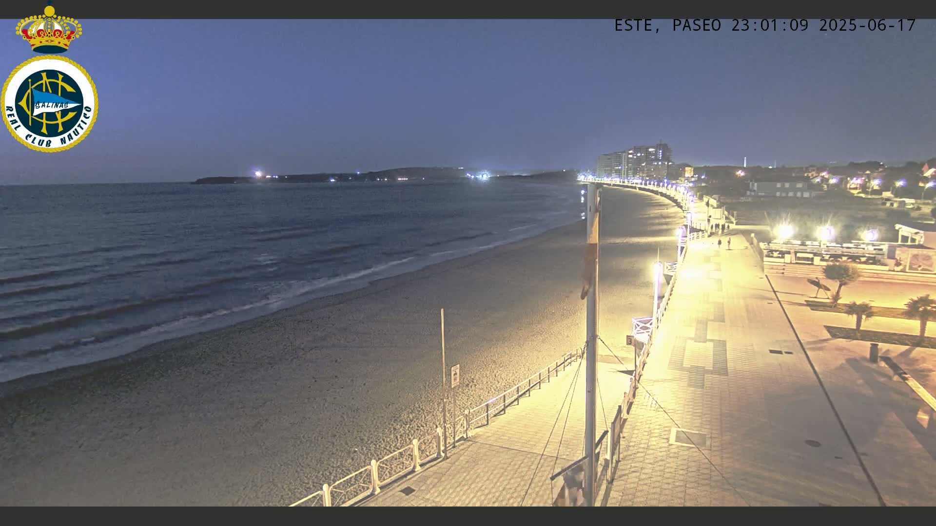East Playa de Salinas Beach Live Cam - Avilés, Asturias, Spain