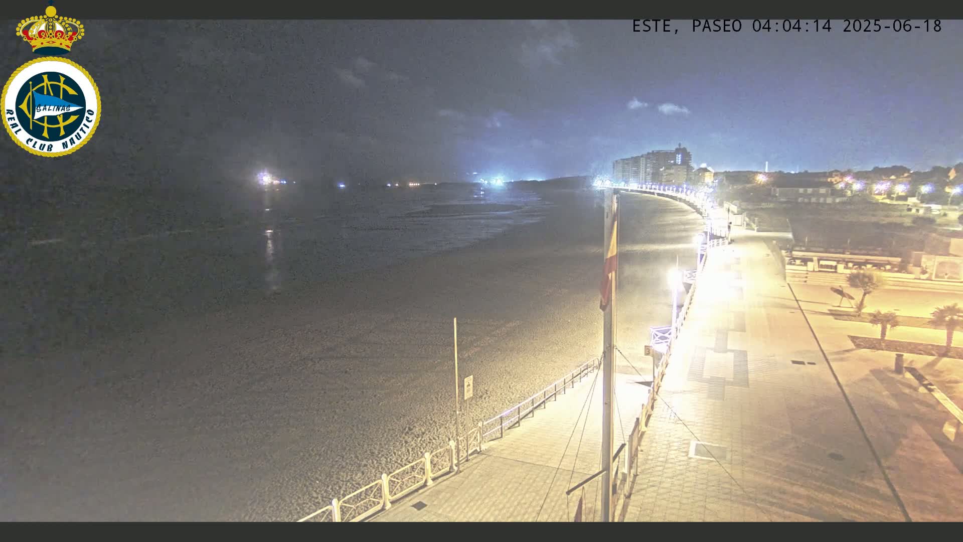 East Playa de Salinas Beach Live Cam - Avilés, Asturias, Spain