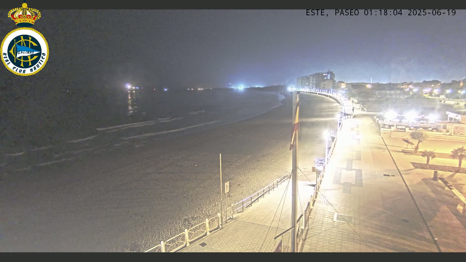 East Playa de Salinas Beach Live Cam - Avilés, Asturias, Spain