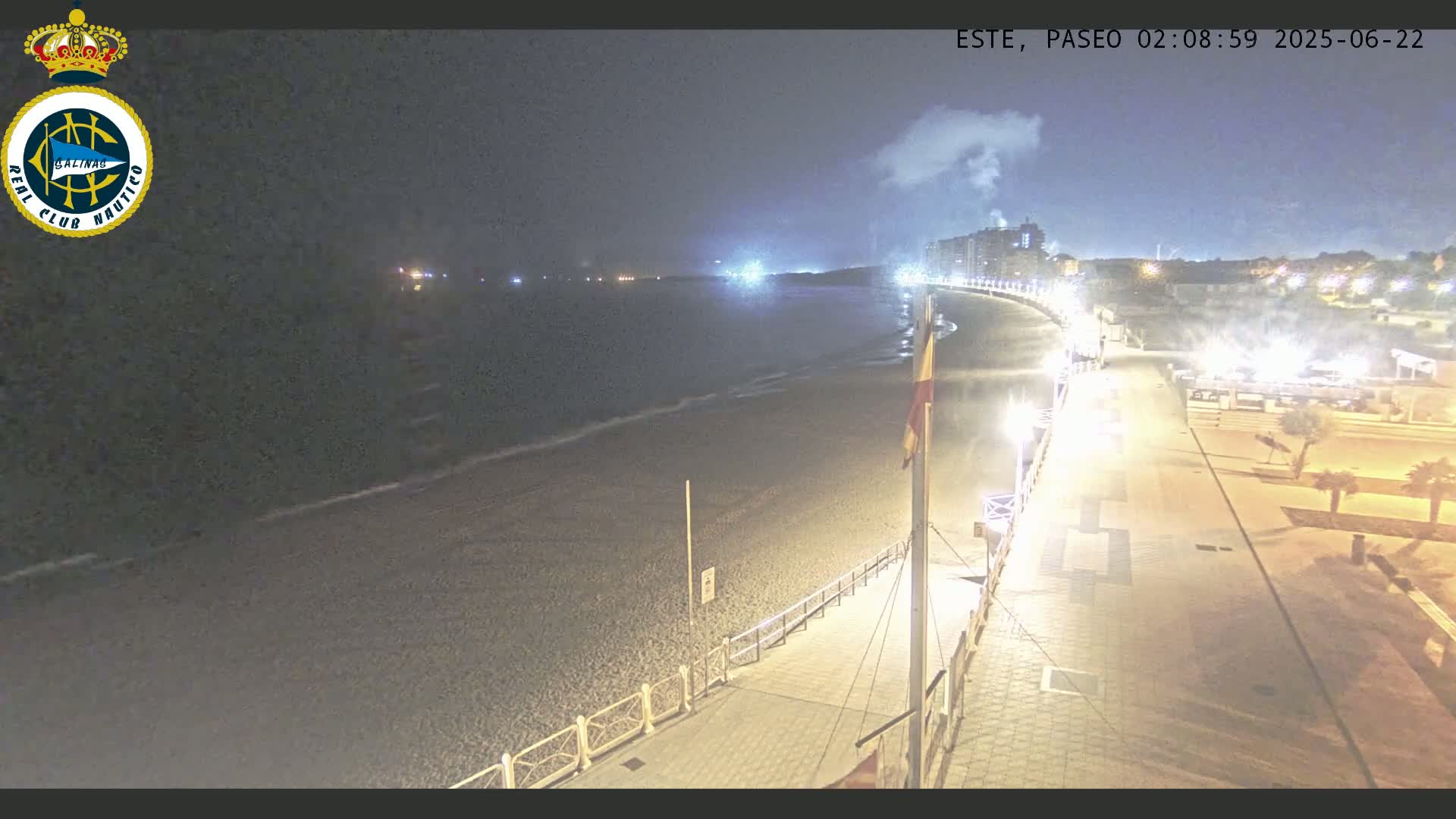 East Playa de Salinas Beach Live Cam - Avilés, Asturias, Spain
