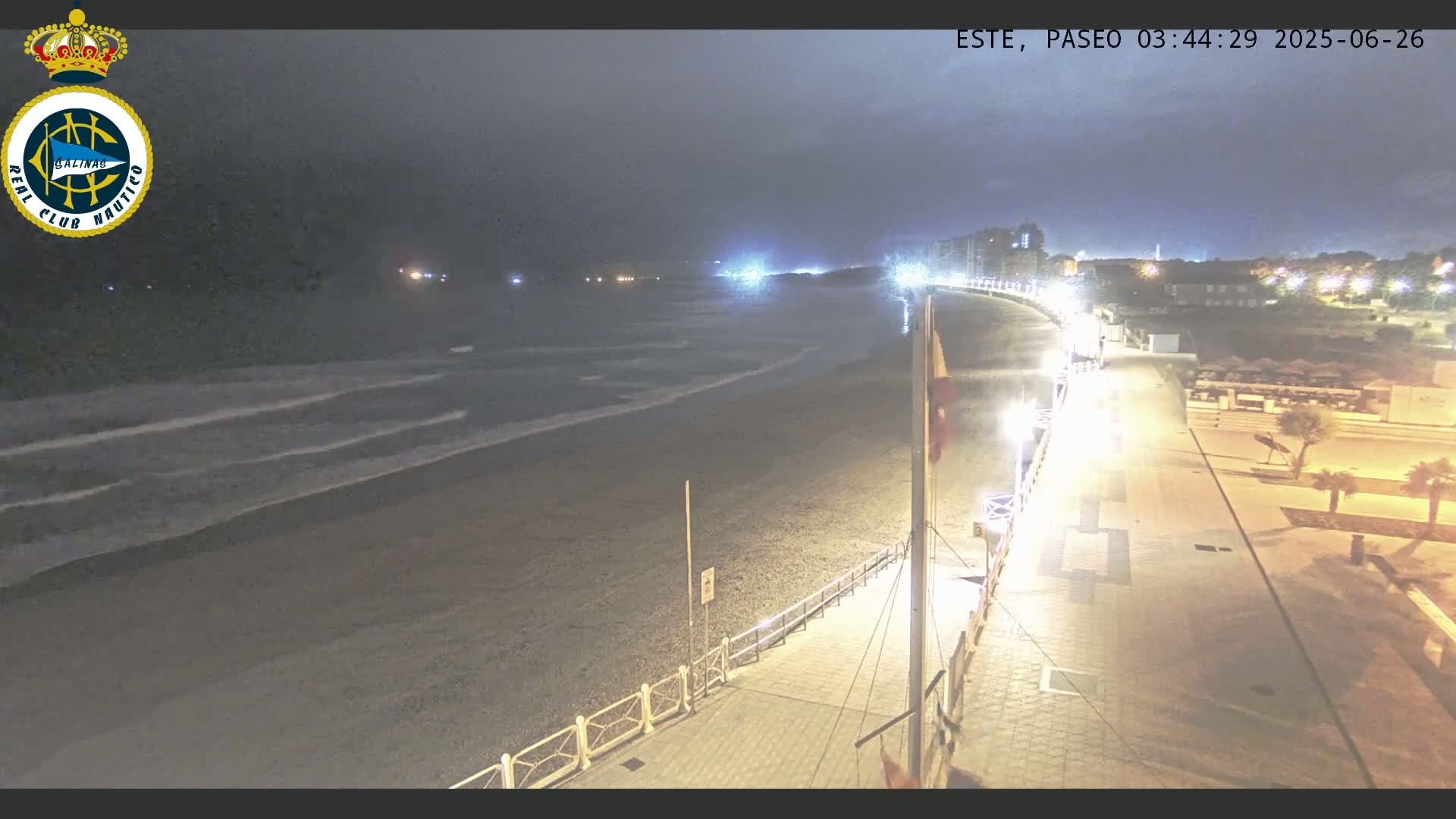 East Playa de Salinas Beach Live Cam - Avilés, Asturias, Spain