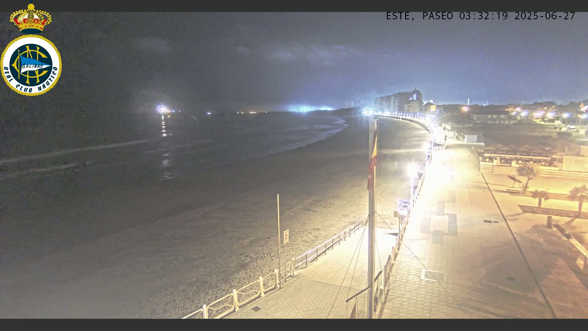 East Playa de Salinas Beach Live Cam - Avilés, Asturias, Spain