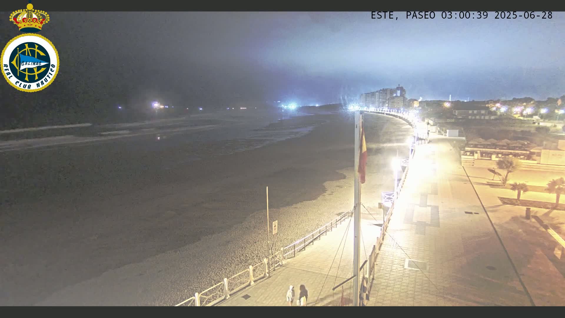 East Playa de Salinas Beach Live Cam - Avilés, Asturias, Spain