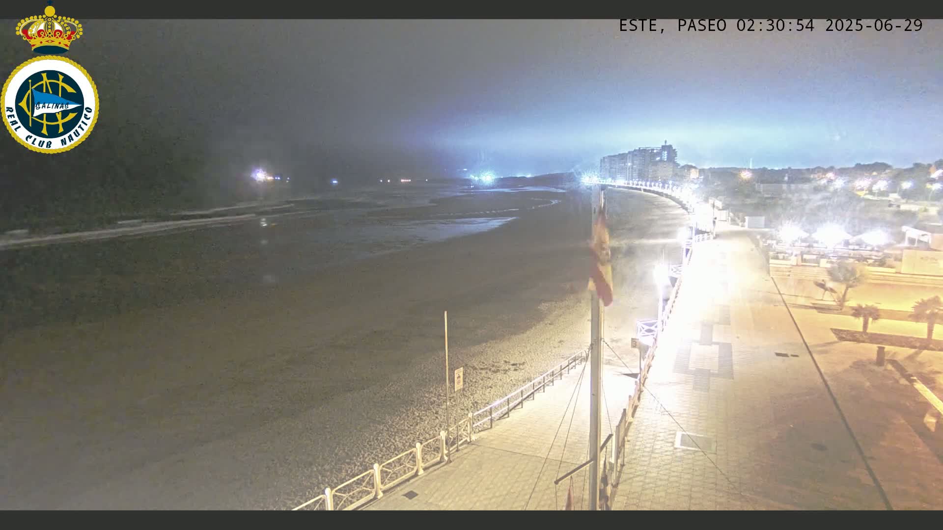 East Playa de Salinas Beach Live Cam - Avilés, Asturias, Spain