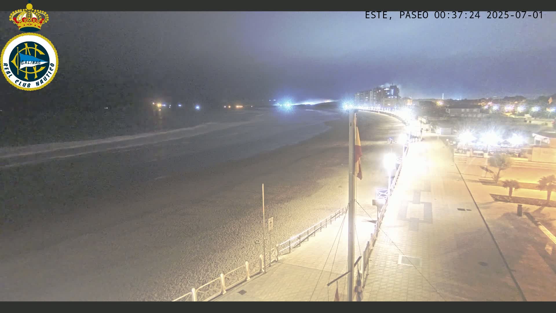 East Playa de Salinas Beach Live Cam - Avilés, Asturias, Spain