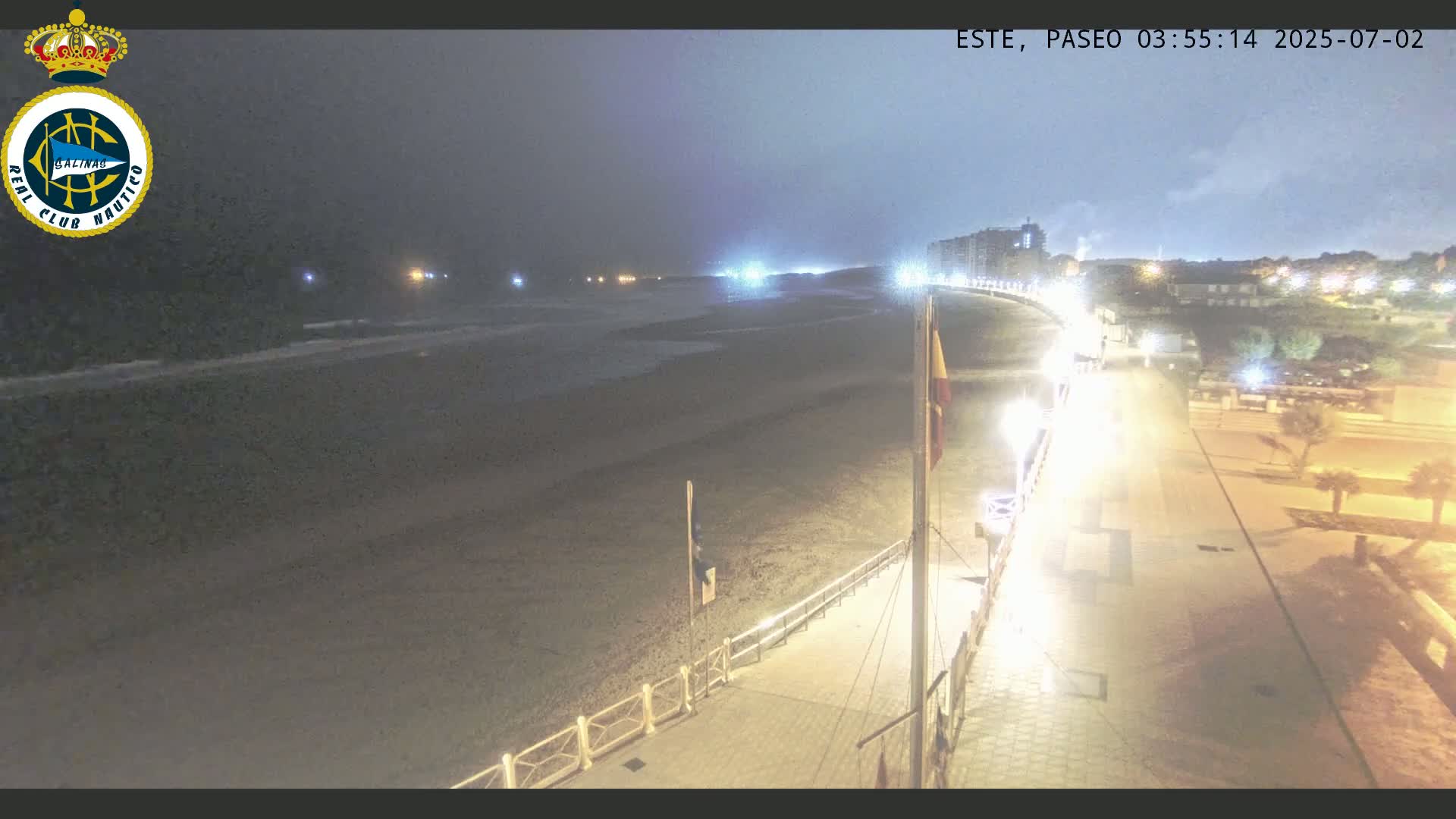 East Playa de Salinas Beach Live Cam - Avilés, Asturias, Spain