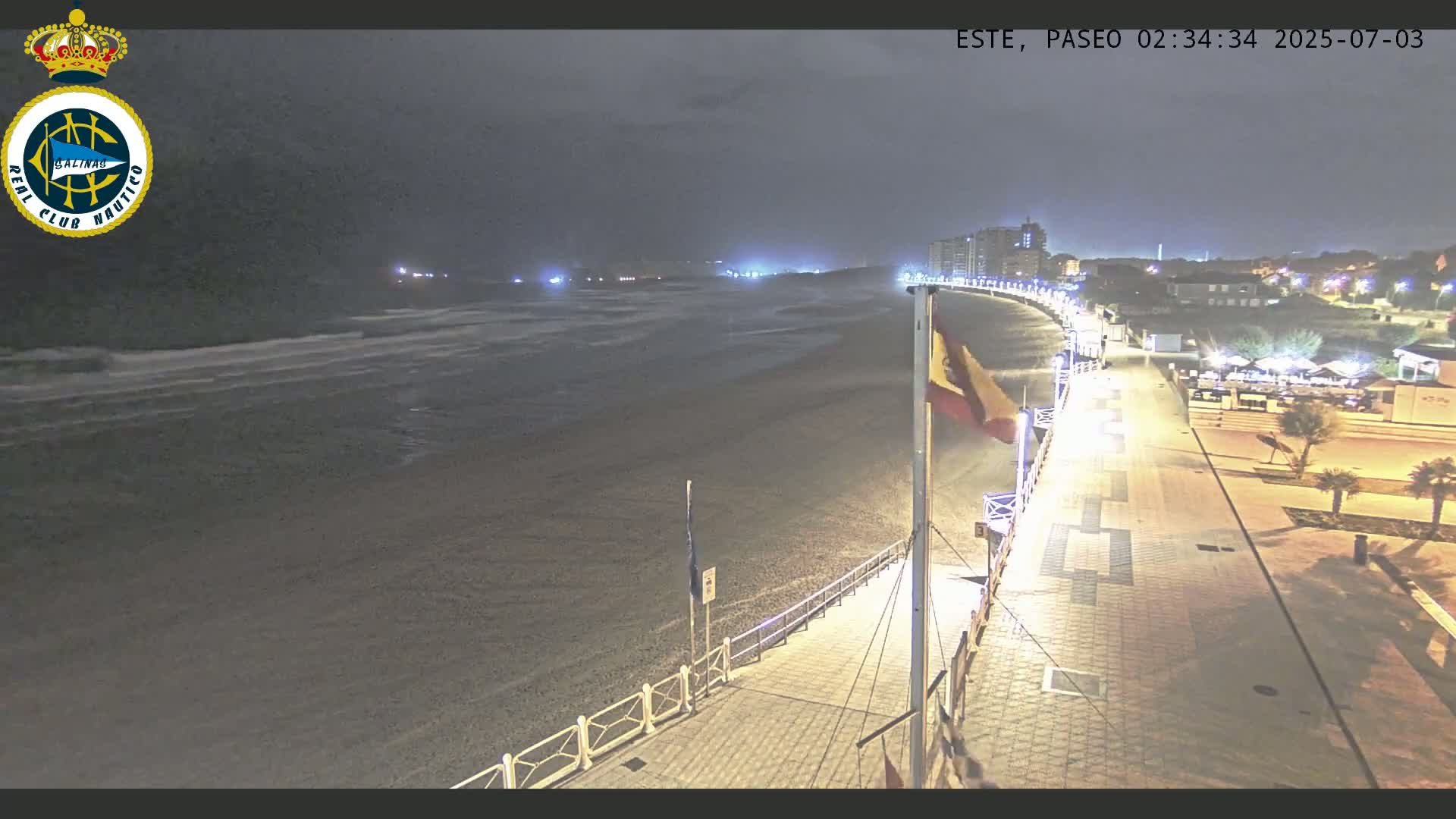 East Playa de Salinas Beach Live Cam - Avilés, Asturias, Spain