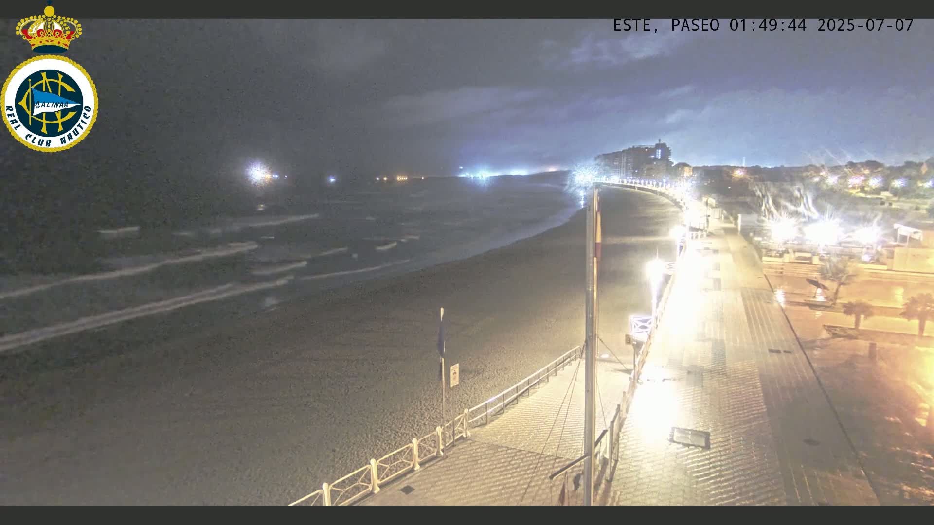 East Playa de Salinas Beach Live Cam - Avilés, Asturias, Spain