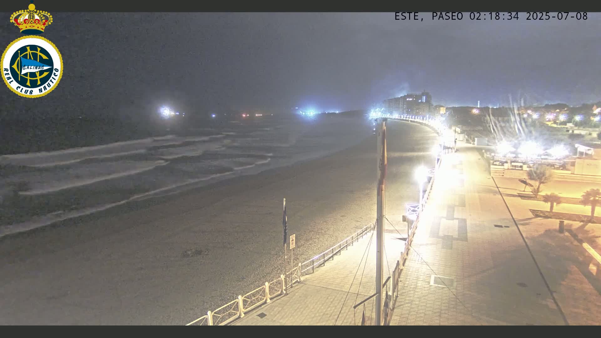 East Playa de Salinas Beach Live Cam - Avilés, Asturias, Spain