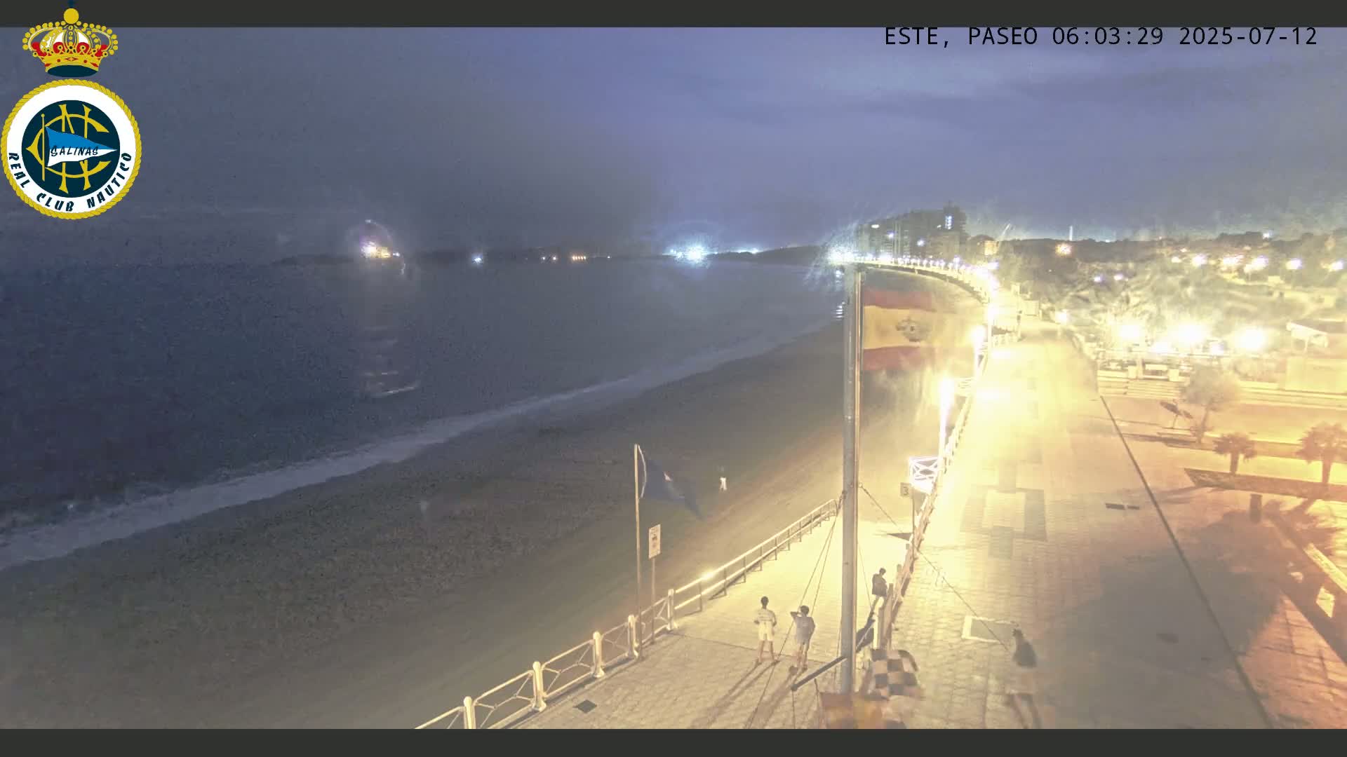 East Playa de Salinas Beach Live Cam - Avilés, Asturias, Spain