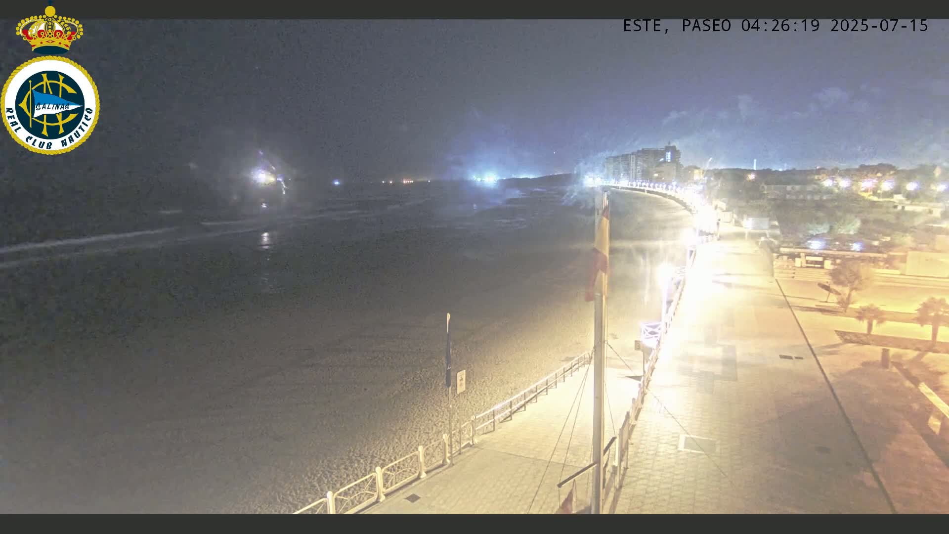East Playa de Salinas Beach Live Cam - Avilés, Asturias, Spain