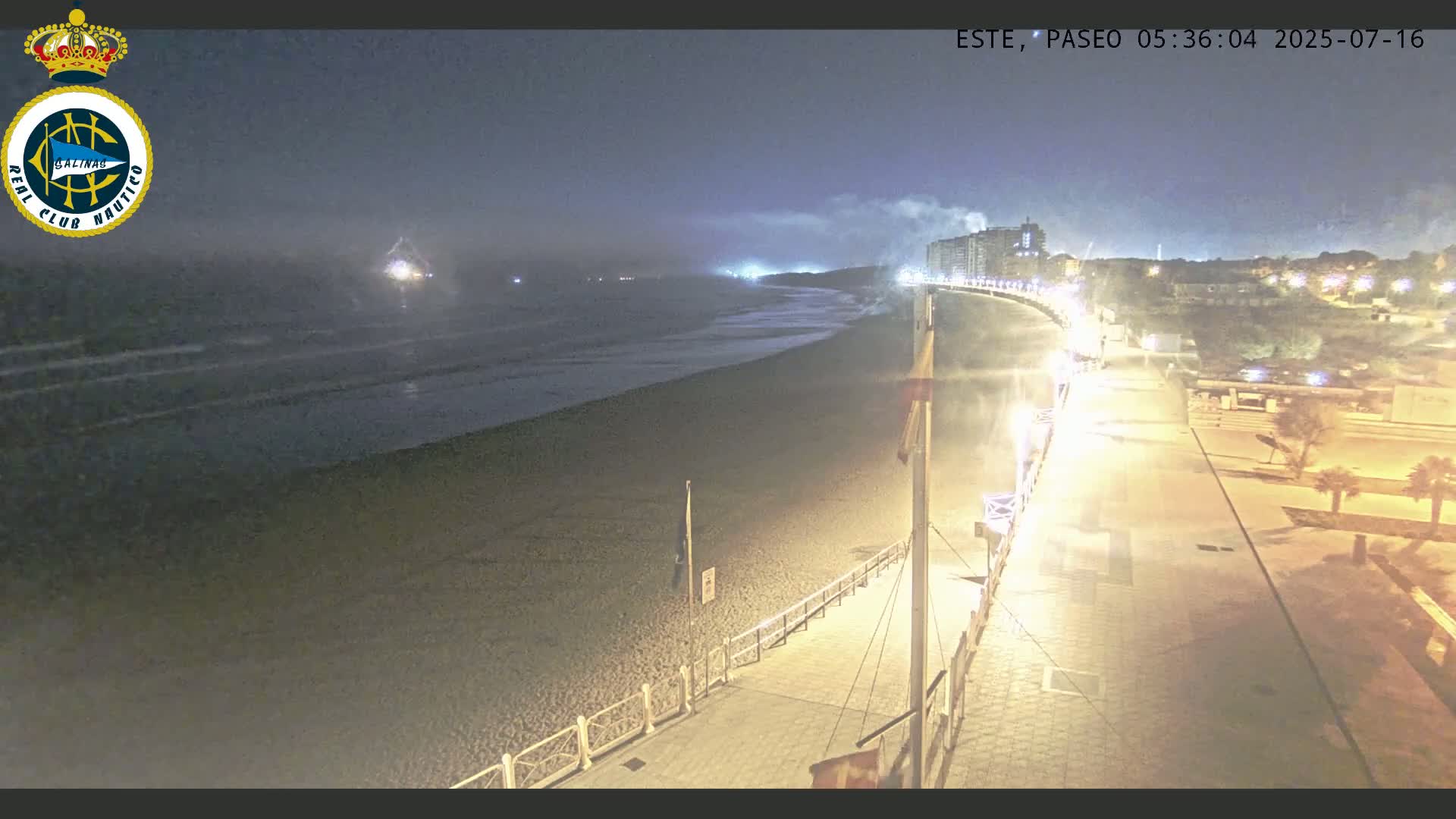 East Playa de Salinas Beach Live Cam - Avilés, Asturias, Spain