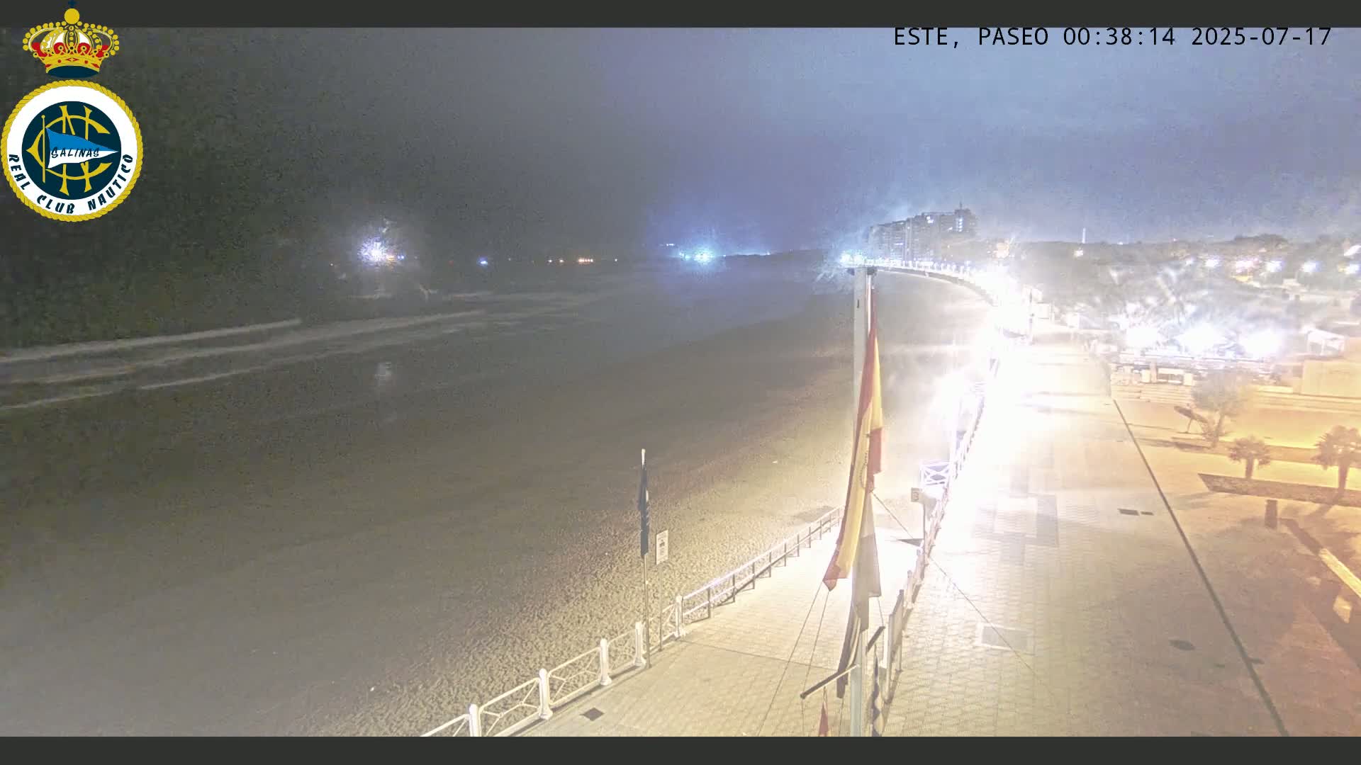 East Playa de Salinas Beach Live Cam - Avilés, Asturias, Spain