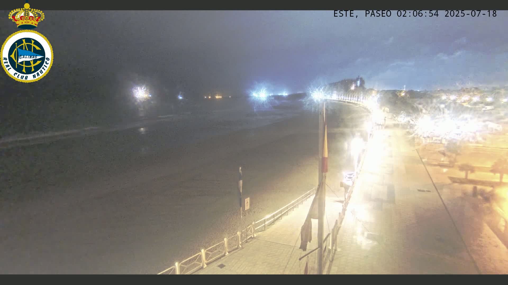 East Playa de Salinas Beach Live Cam - Avilés, Asturias, Spain