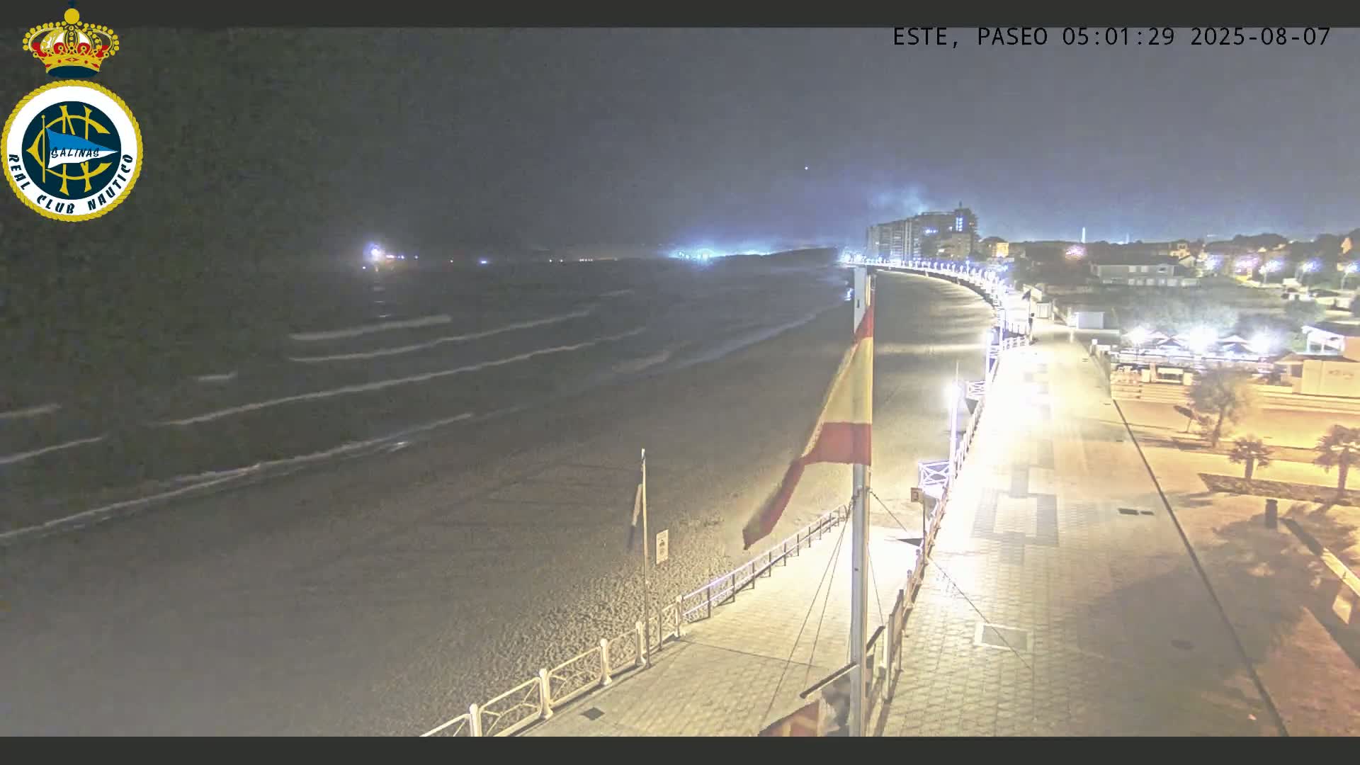 East Playa de Salinas Beach Live Cam - Avilés, Asturias, Spain
