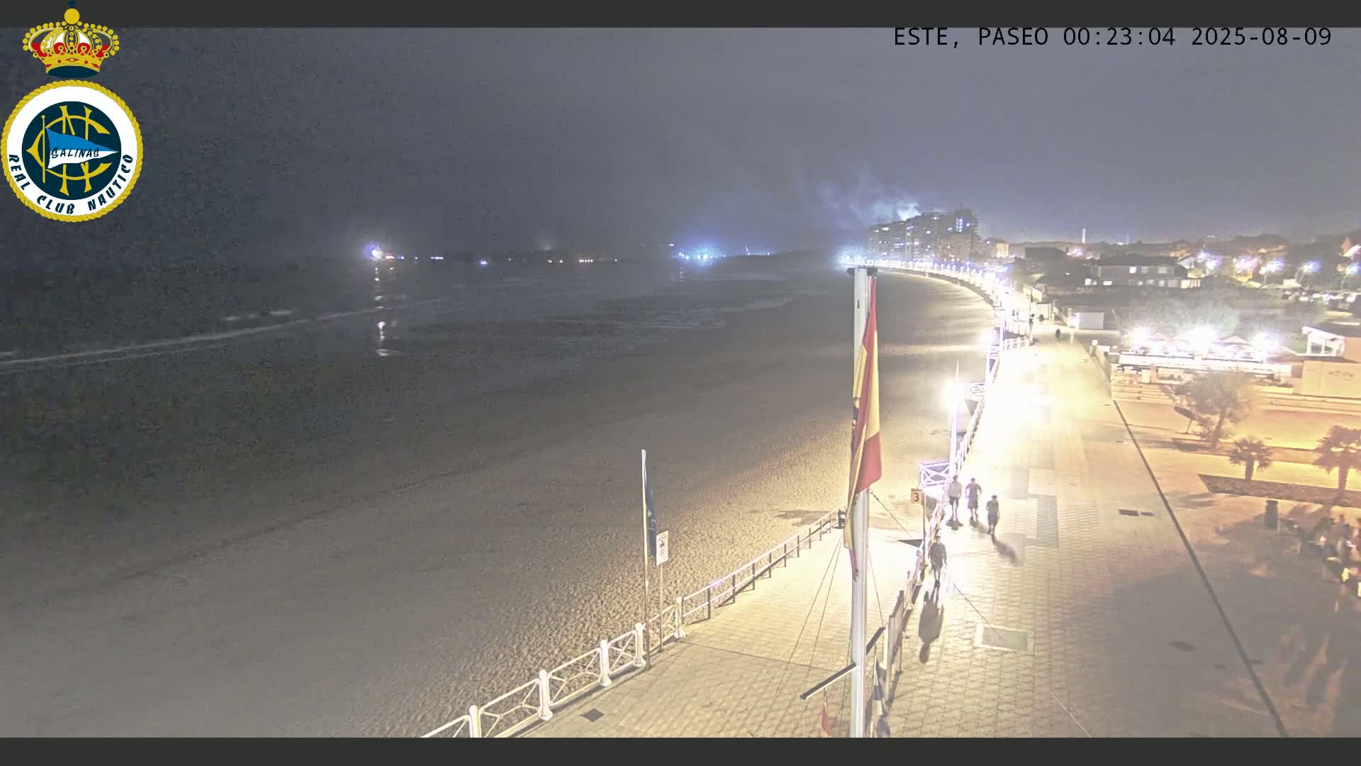 East Playa de Salinas Beach Live Cam - Avilés, Asturias, Spain