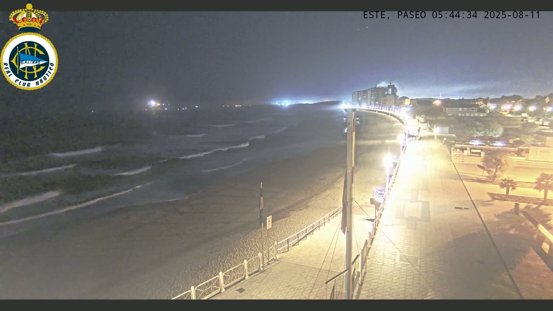 East Playa de Salinas Beach Live Cam - Avilés, Asturias, Spain