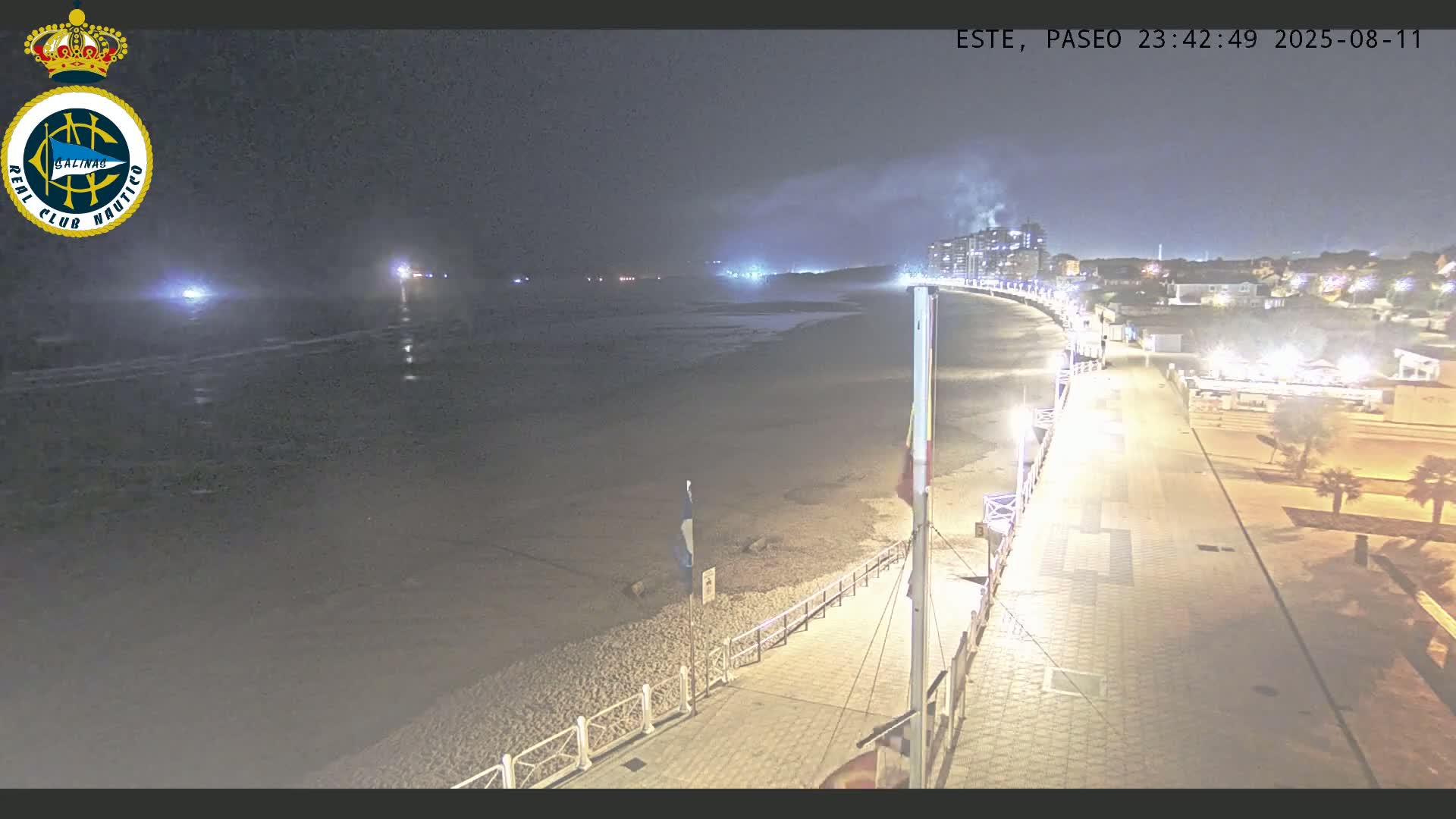 East Playa de Salinas Beach Live Cam - Avilés, Asturias, Spain