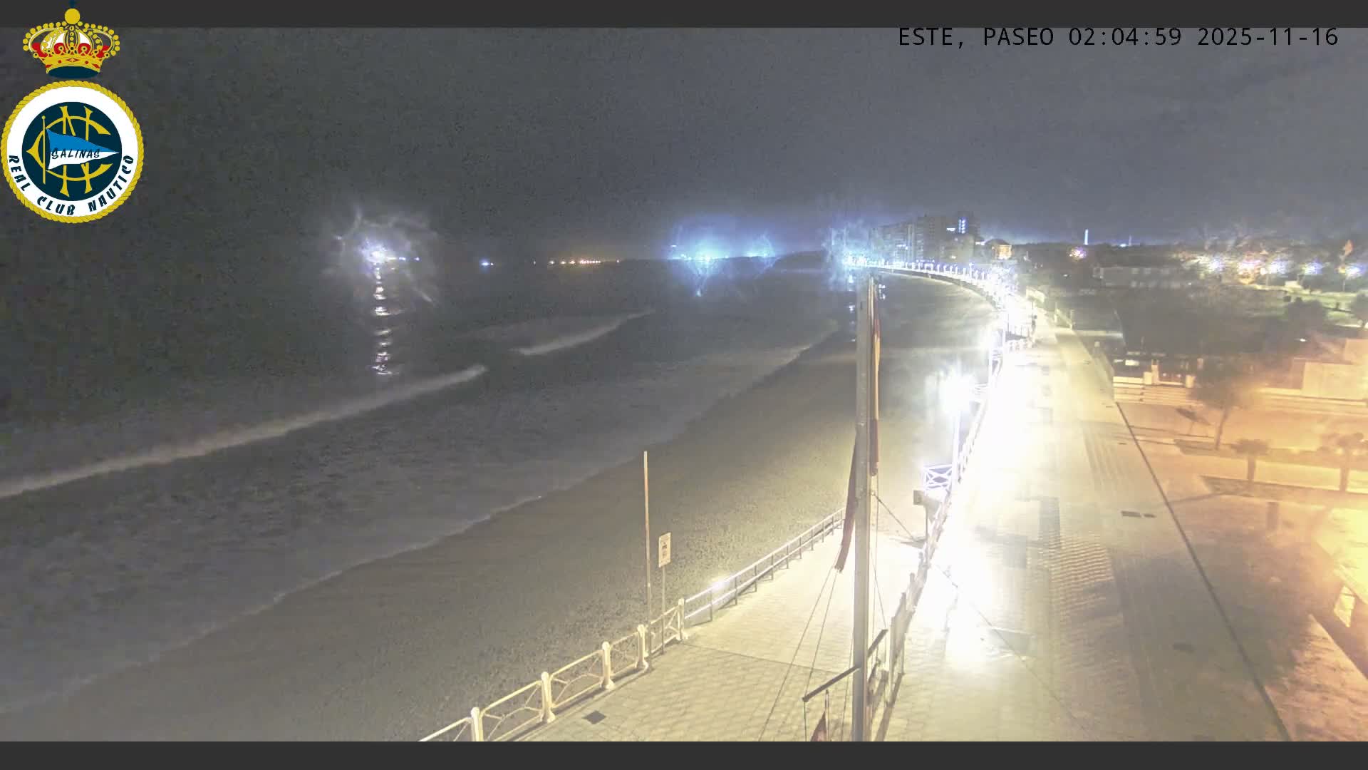 East Playa de Salinas Beach Live Cam - Avilés, Asturias, Spain