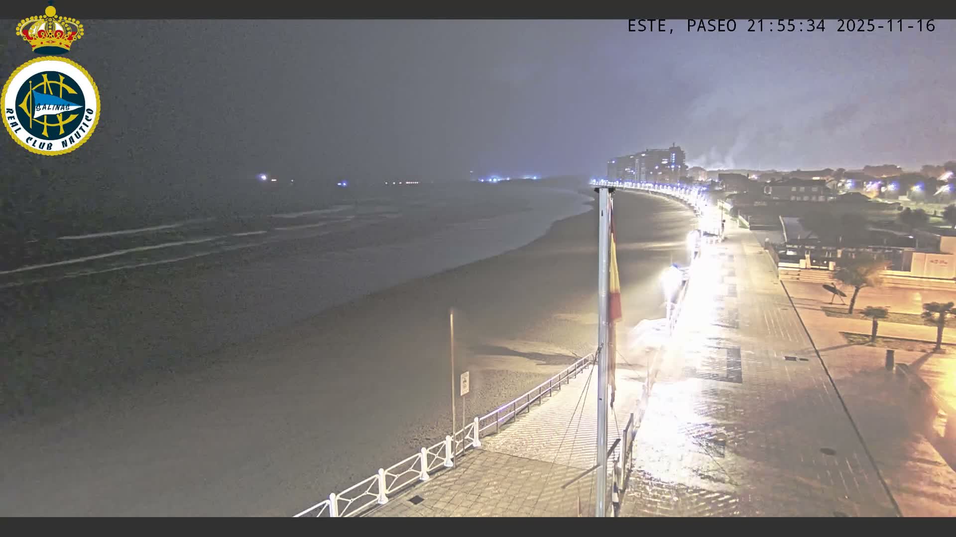 East Playa de Salinas Beach Live Cam - Avilés, Asturias, Spain