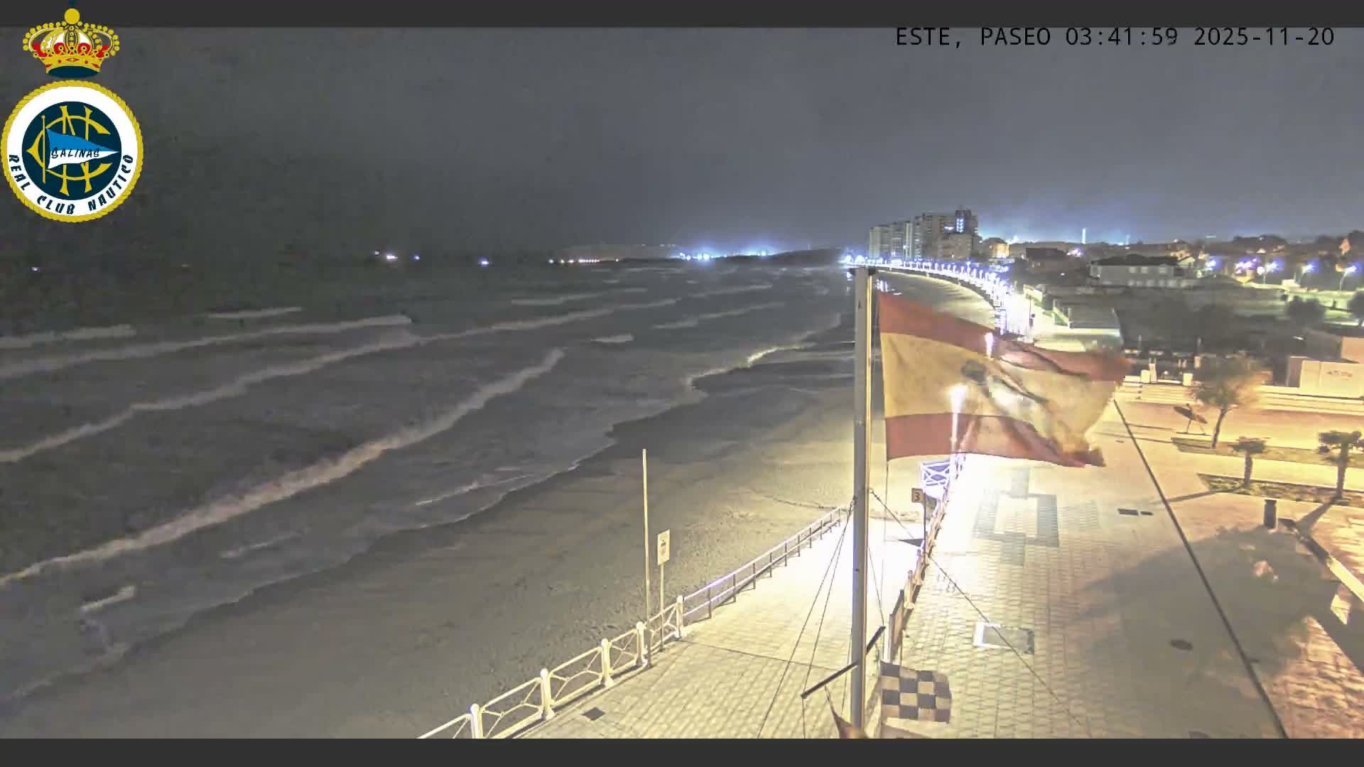 East Playa de Salinas Beach Live Cam - Avilés, Asturias, Spain