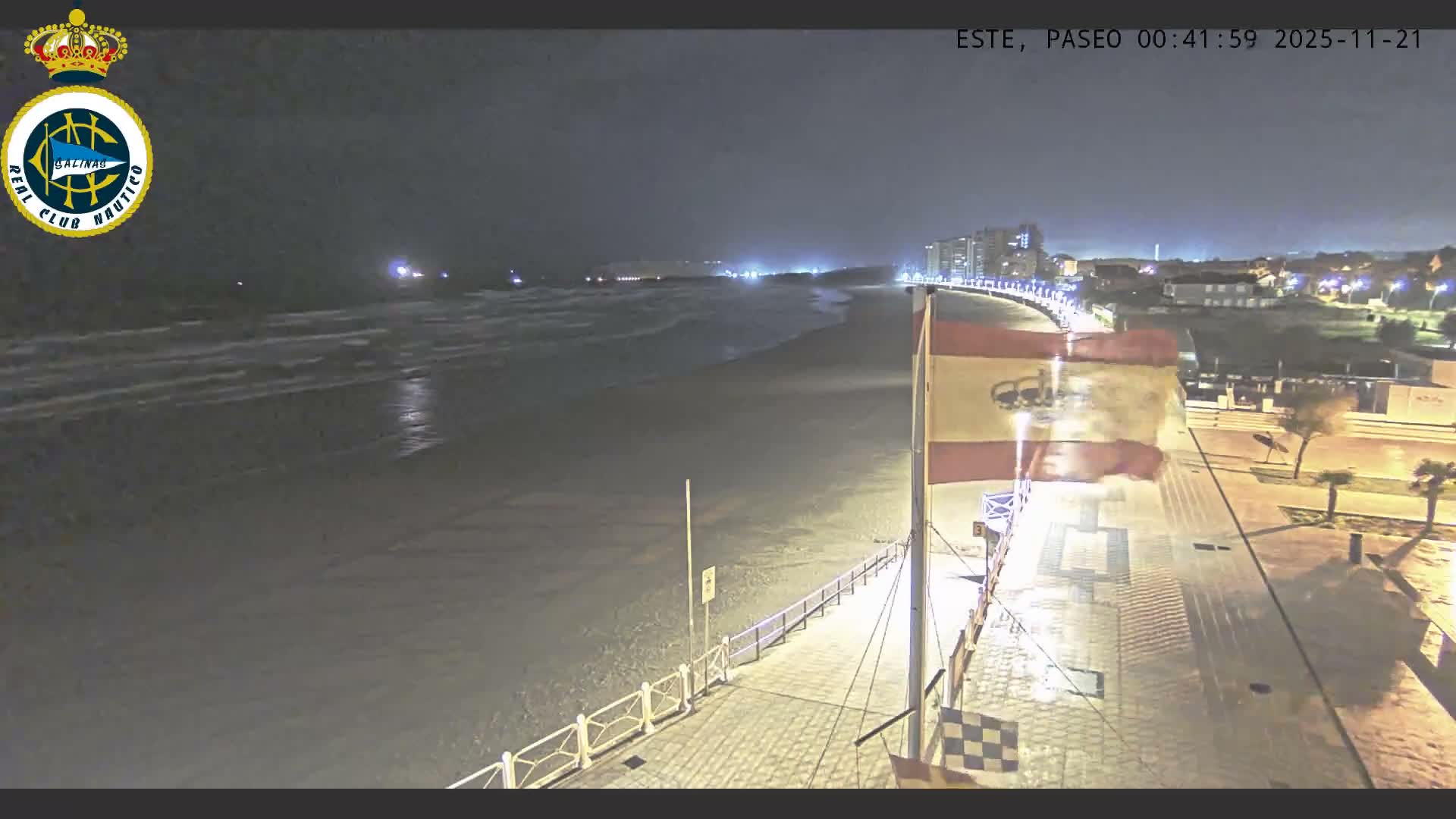 East Playa de Salinas Beach Live Cam - Avilés, Asturias, Spain