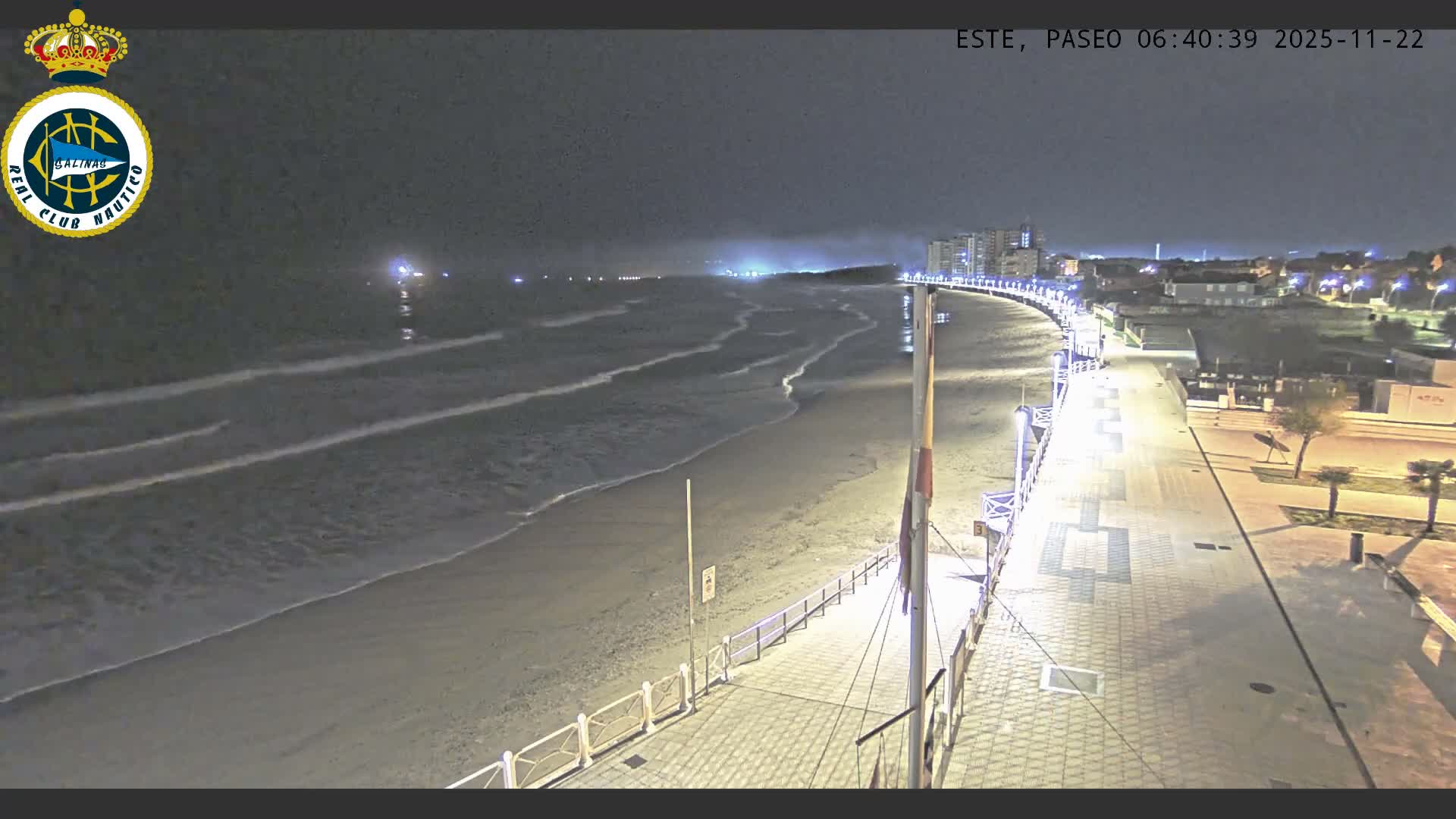 East Playa de Salinas Beach Live Cam - Avilés, Asturias, Spain