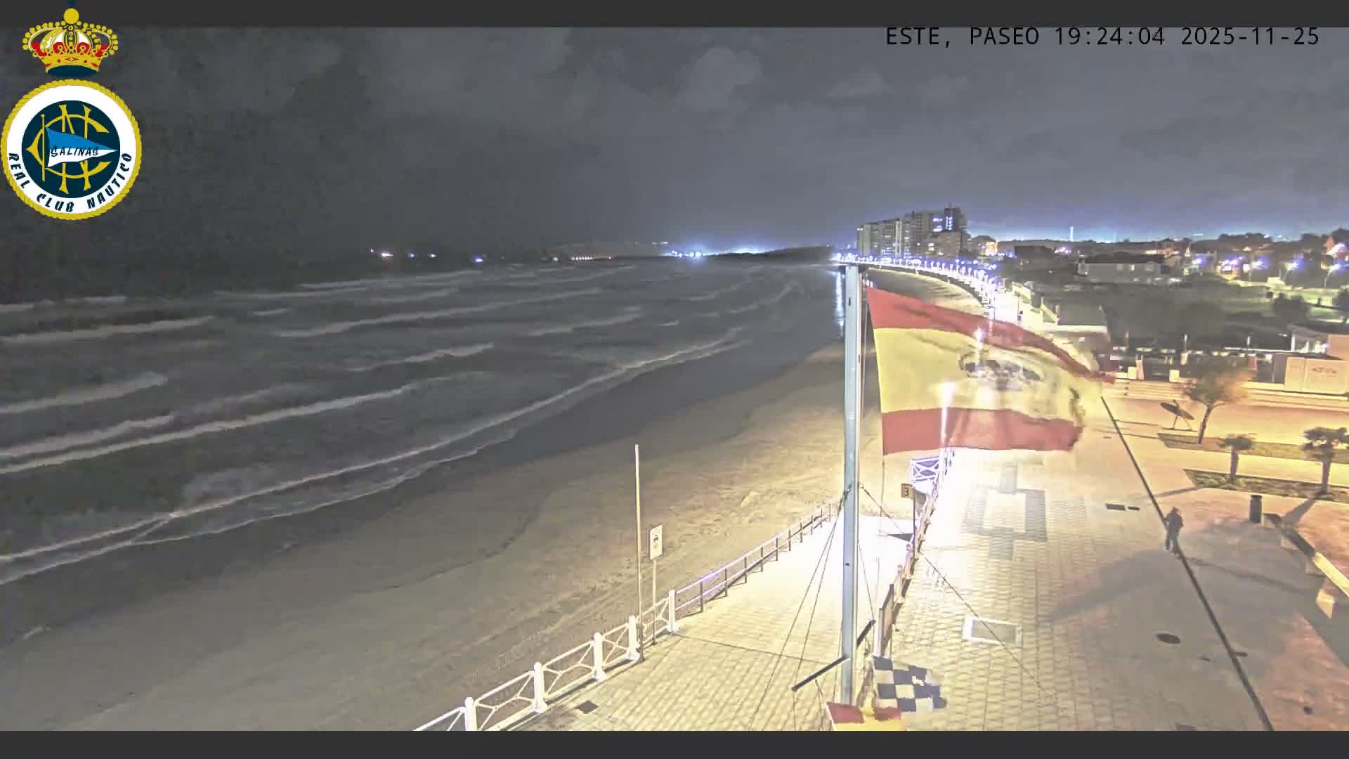 East Playa de Salinas Beach Live Cam - Avilés, Asturias, Spain