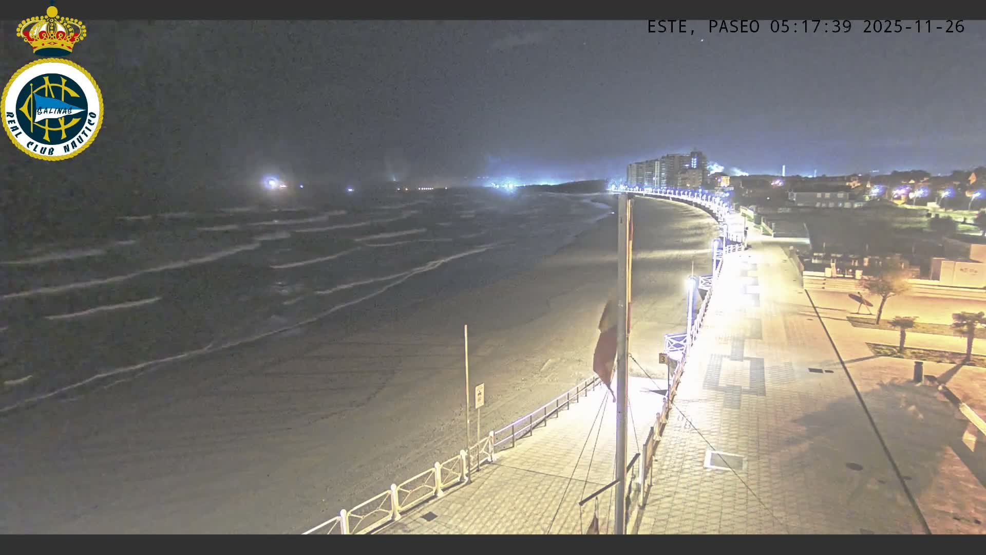 East Playa de Salinas Beach Live Cam - Avilés, Asturias, Spain