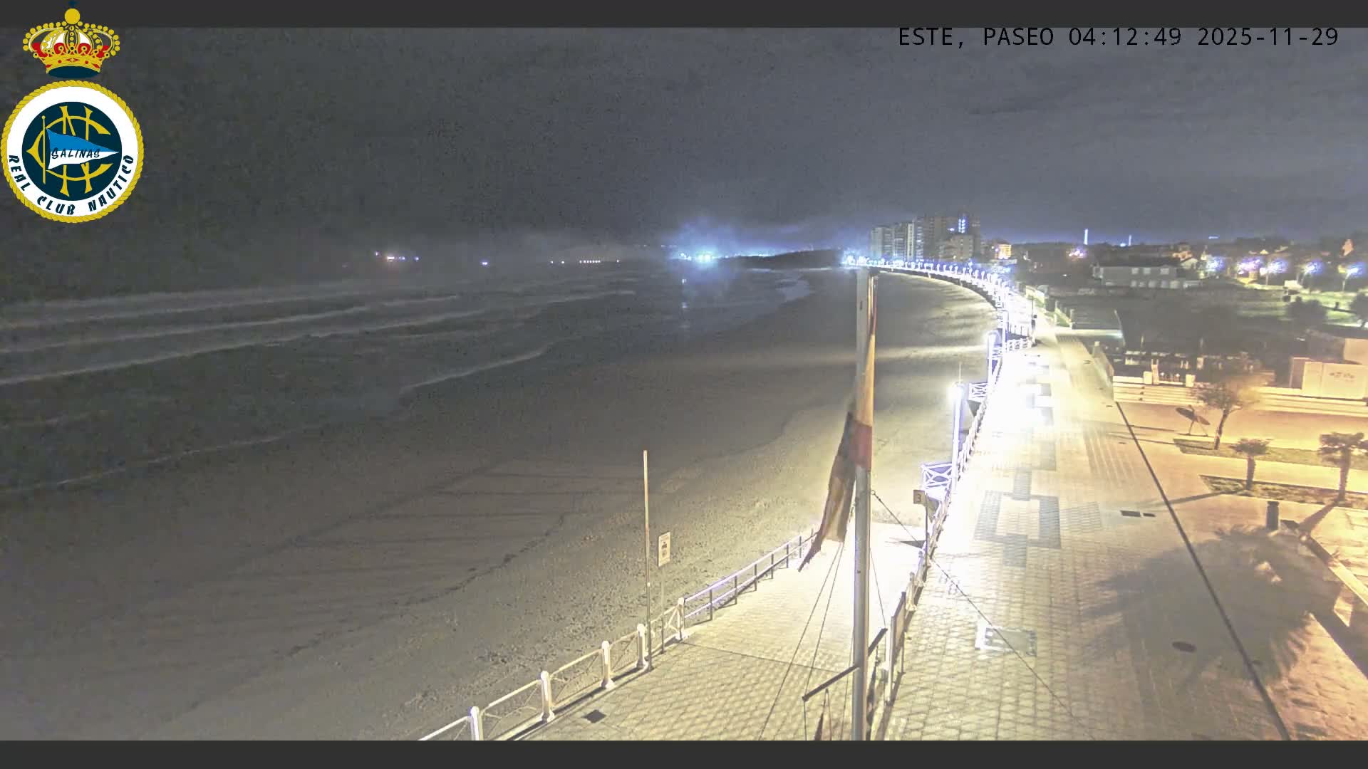 East Playa de Salinas Beach Live Cam - Avilés, Asturias, Spain
