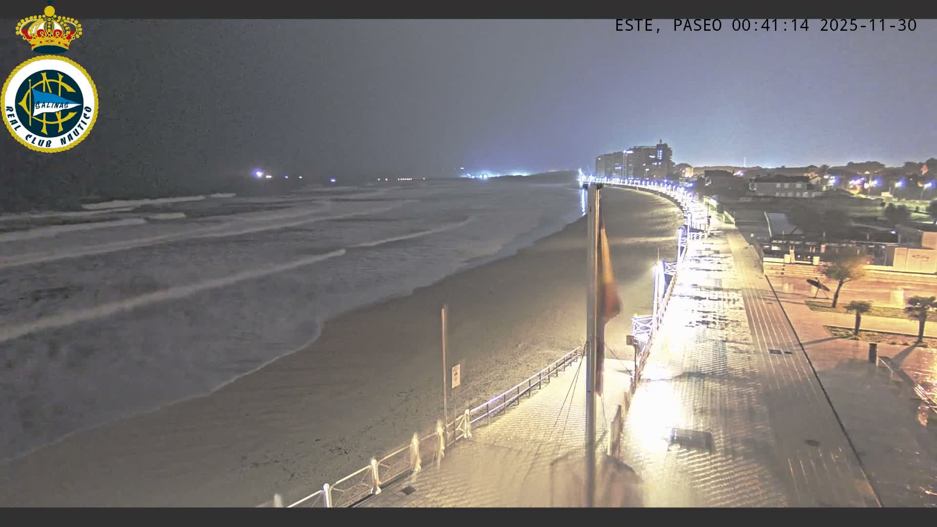 East Playa de Salinas Beach Live Cam - Avilés, Asturias, Spain