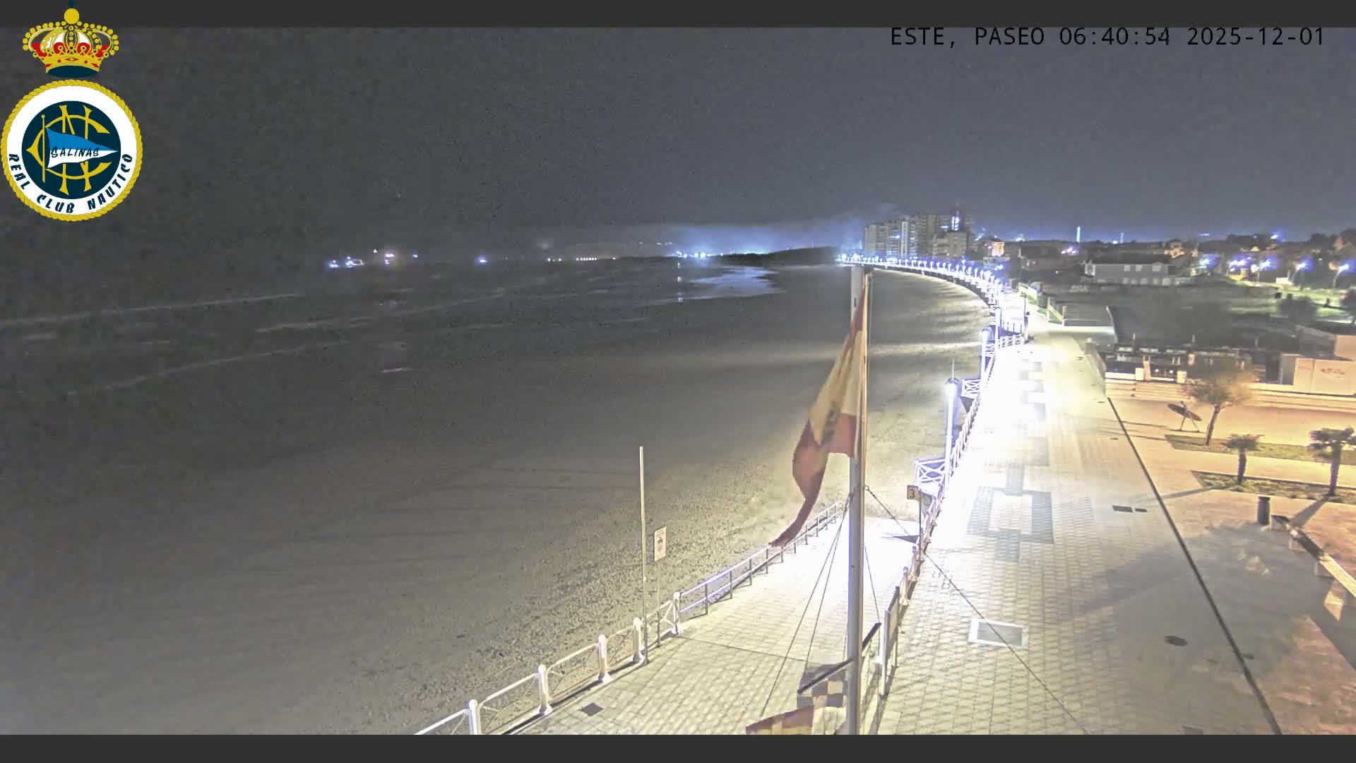 East Playa de Salinas Beach Live Cam - Avilés, Asturias, Spain