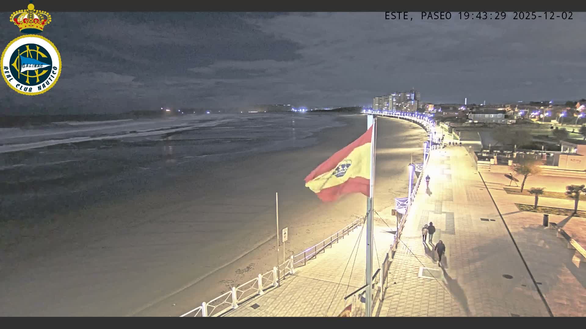 East Playa de Salinas Beach Live Cam - Avilés, Asturias, Spain