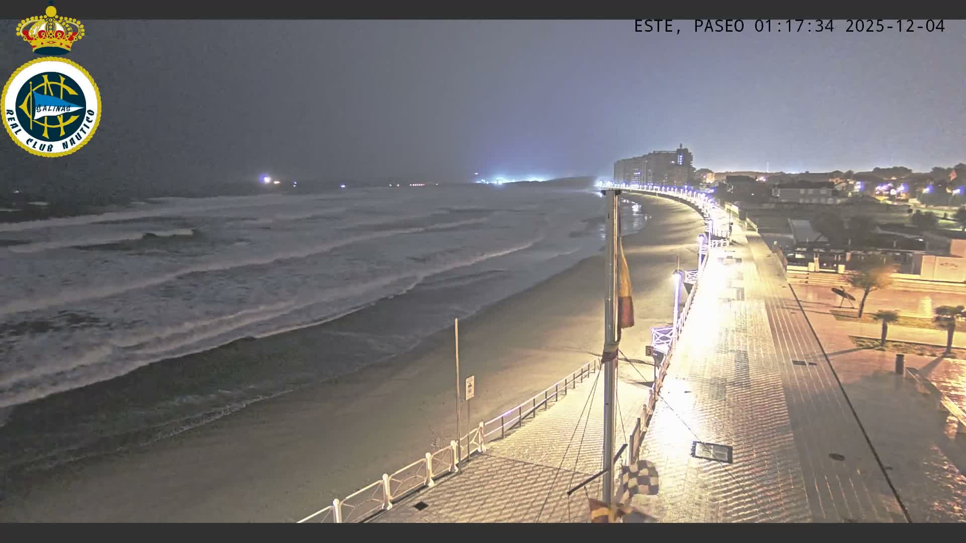 East Playa de Salinas Beach Live Cam - Avilés, Asturias, Spain