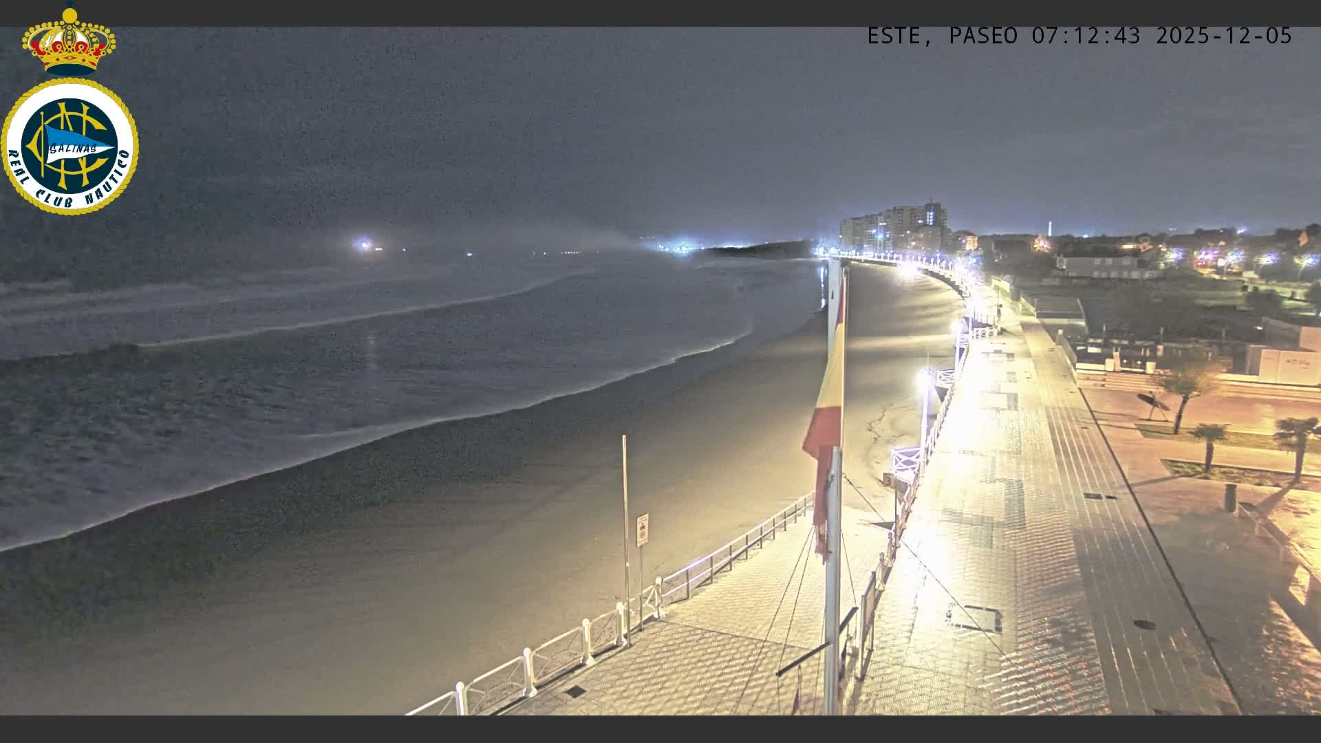 East Playa de Salinas Beach Live Cam - Avilés, Asturias, Spain