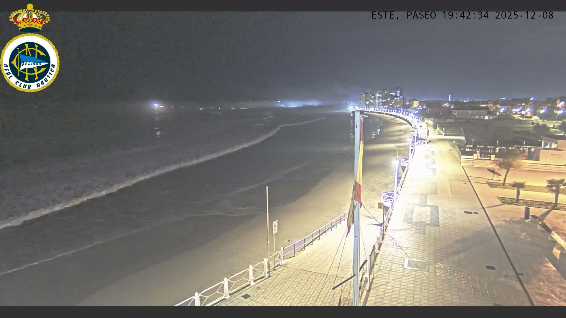 East Playa de Salinas Beach Live Cam - Avilés, Asturias, Spain