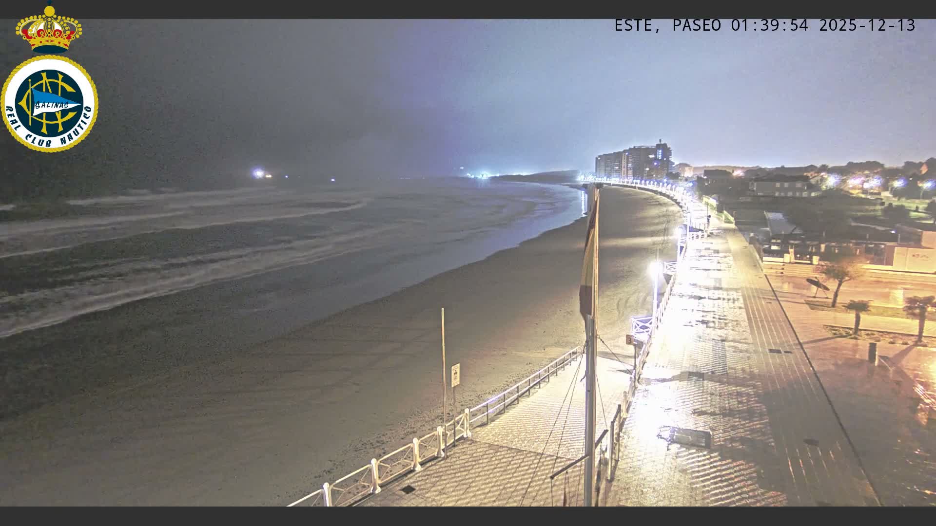 East Playa de Salinas Beach Live Cam - Avilés, Asturias, Spain