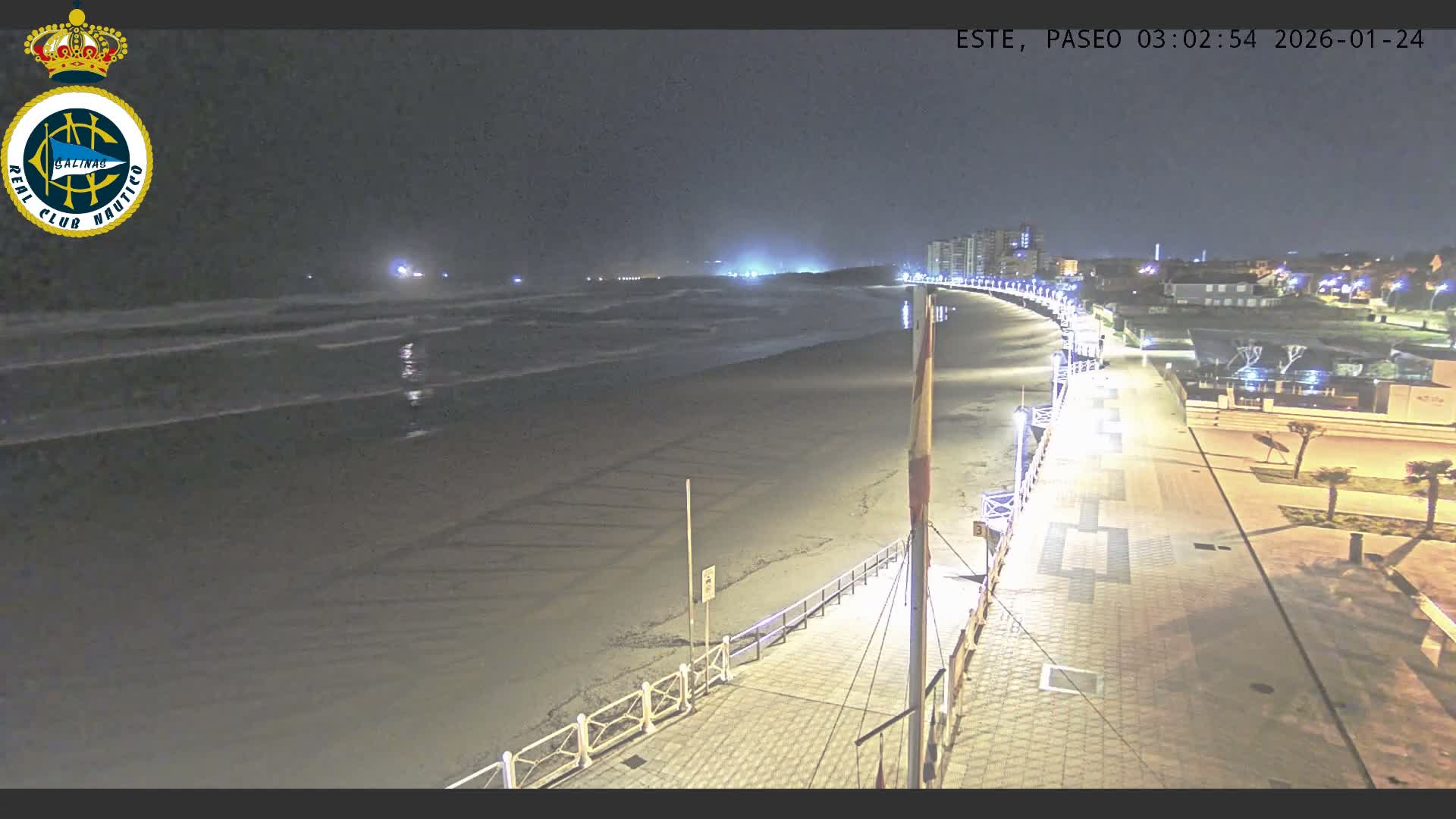 East Playa de Salinas Beach Live Cam - Avilés, Asturias, Spain