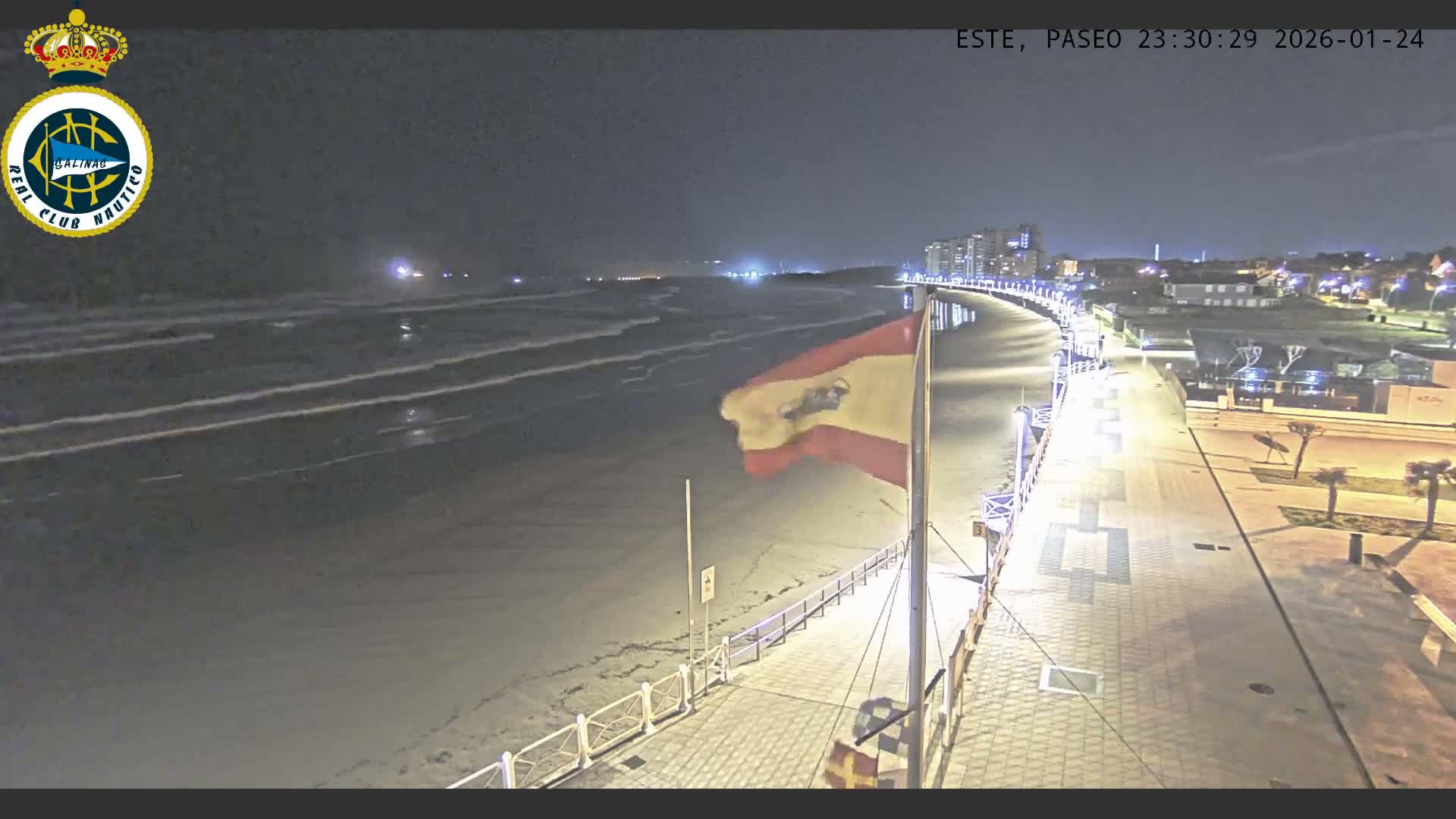East Playa de Salinas Beach Live Cam - Avilés, Asturias, Spain